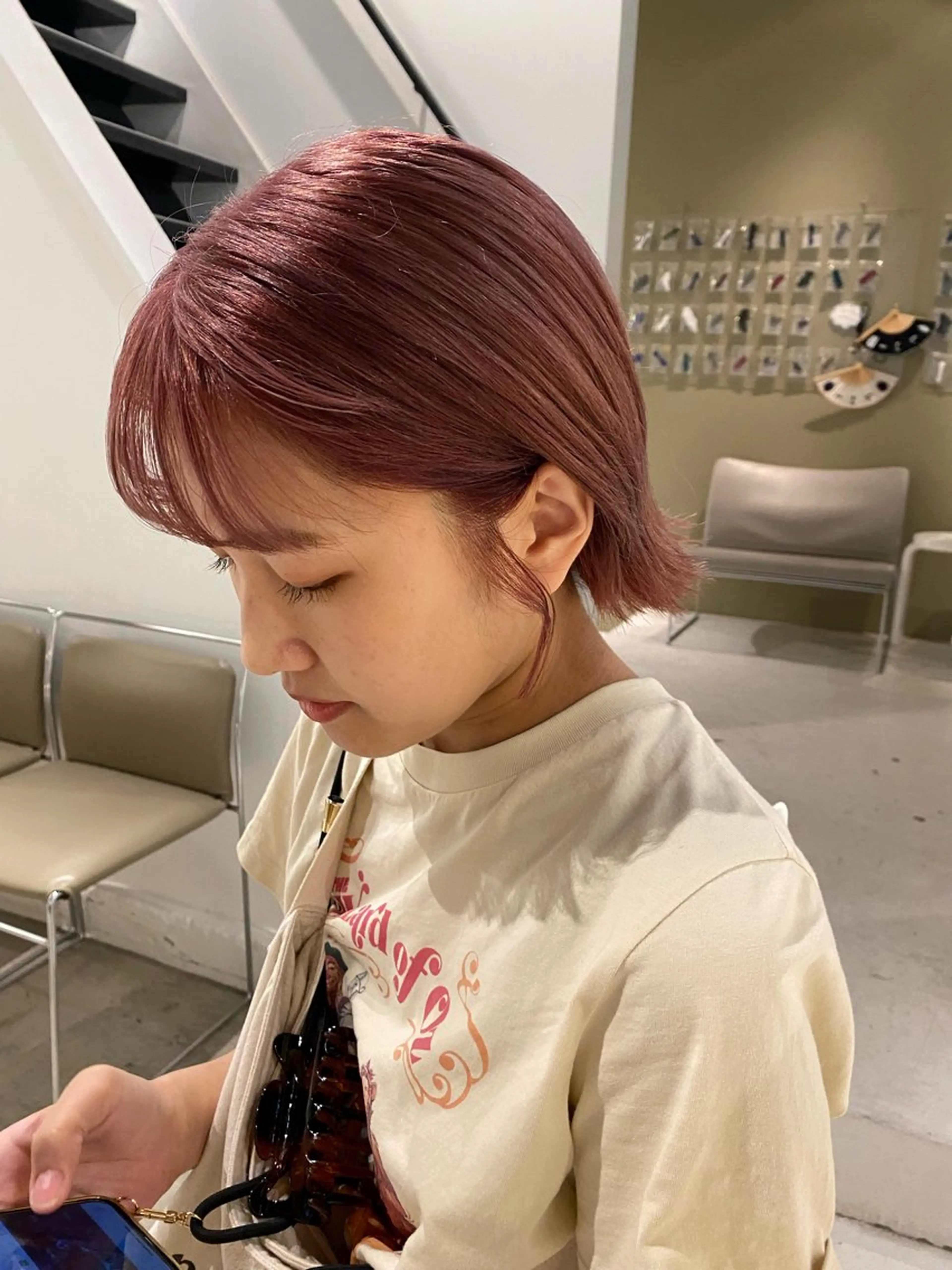 ショート ヘアカラー &72 takiのヘアスタイル