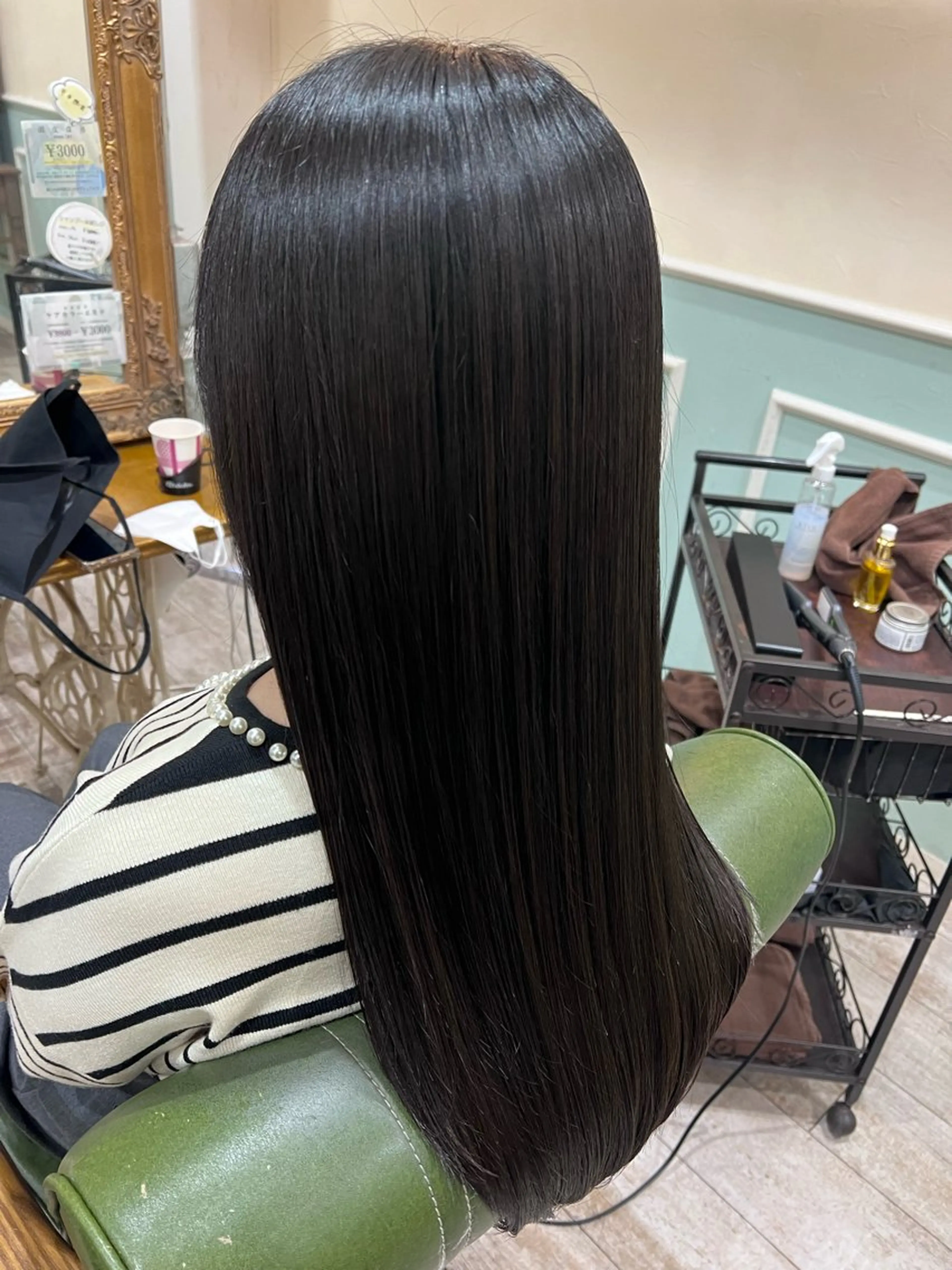 ロング カラー 髪質改善 新越谷noble店長 松本拓也▶◀*.のヘアスタイル