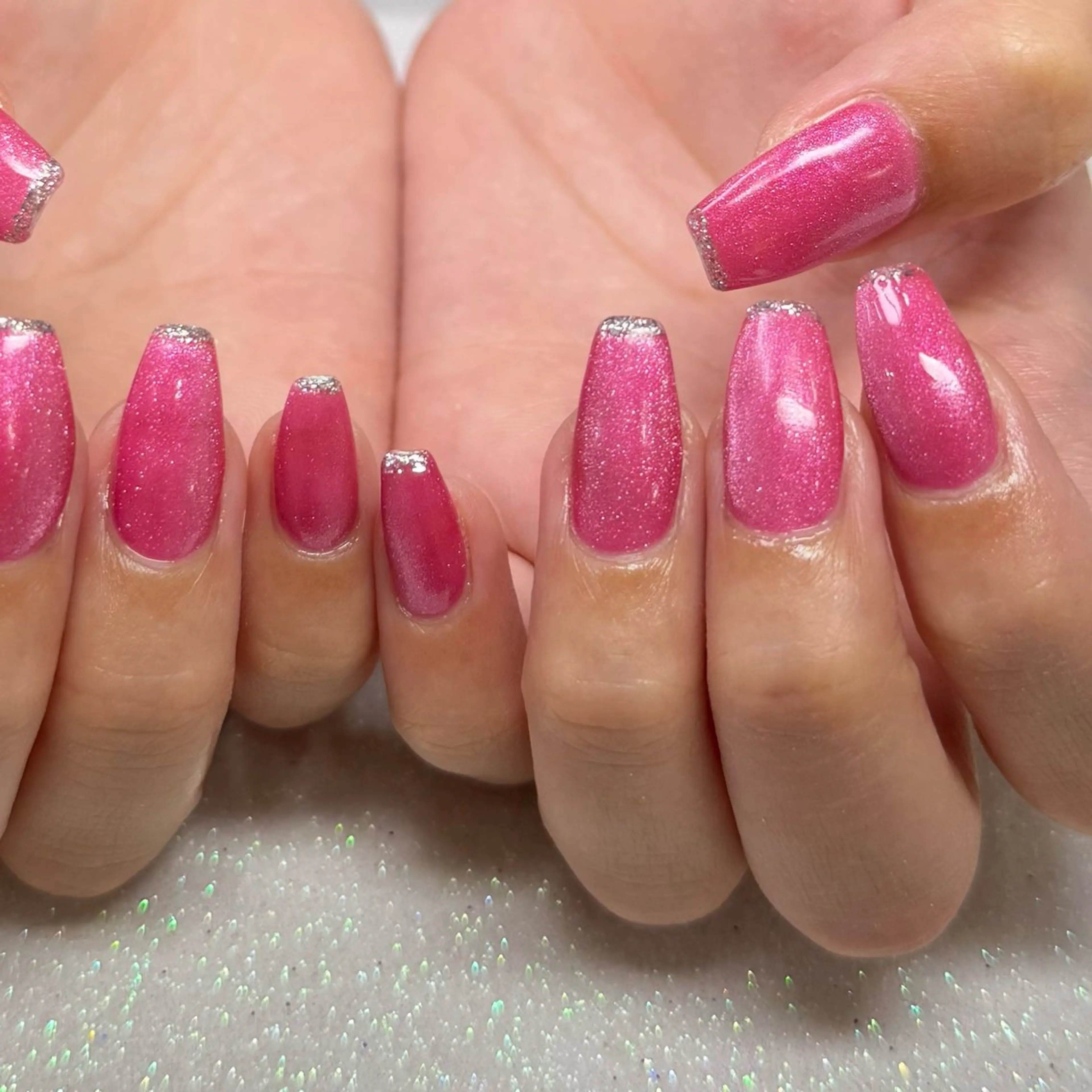 ネイル ハンドネイル VIERU 🌈🎀💖のネイルデザイン