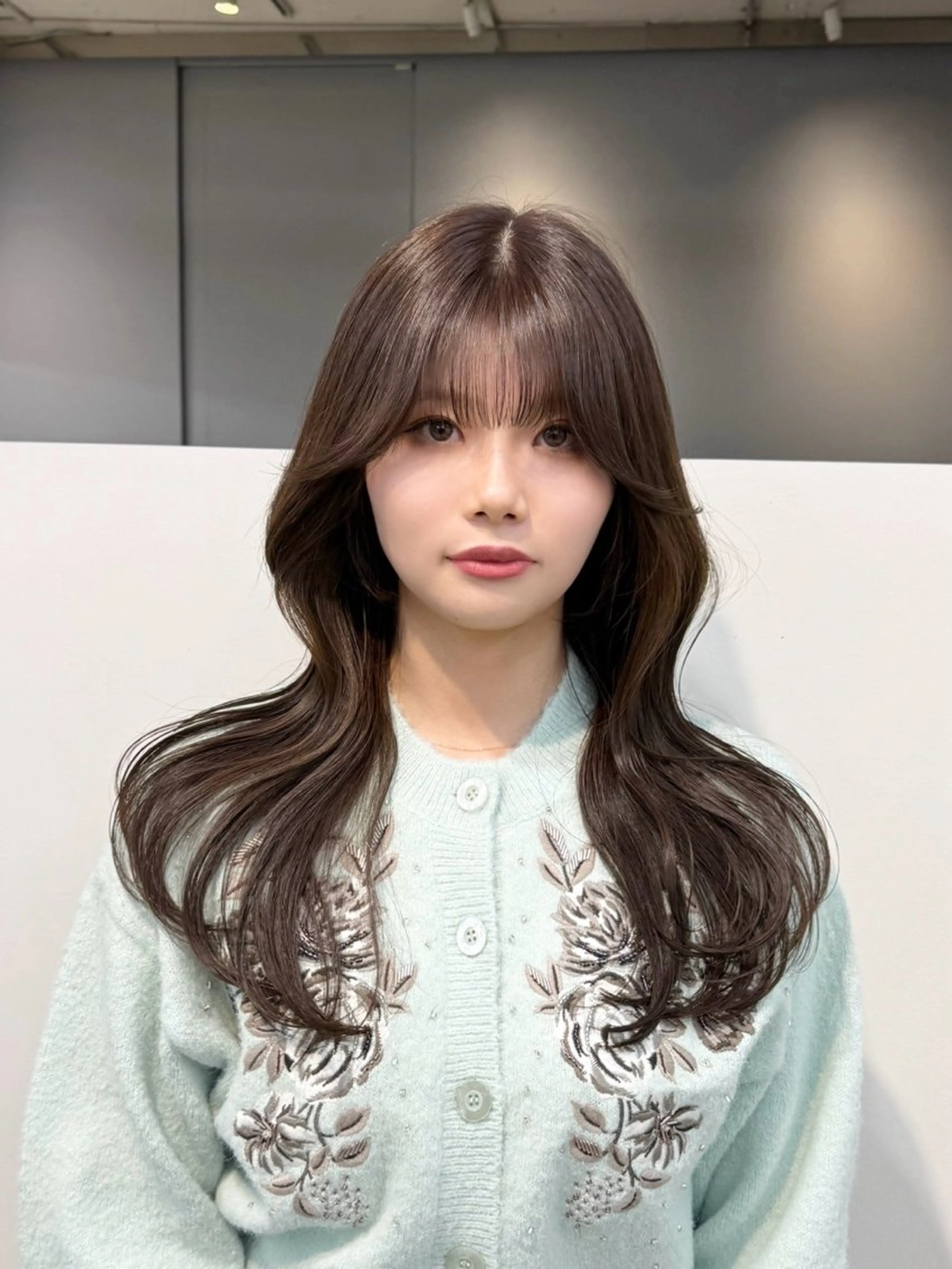 ロング カラー カット ヘアカラー 🦋韓国系指名No1 店長/圓山 祐也🦋のヘアスタイル