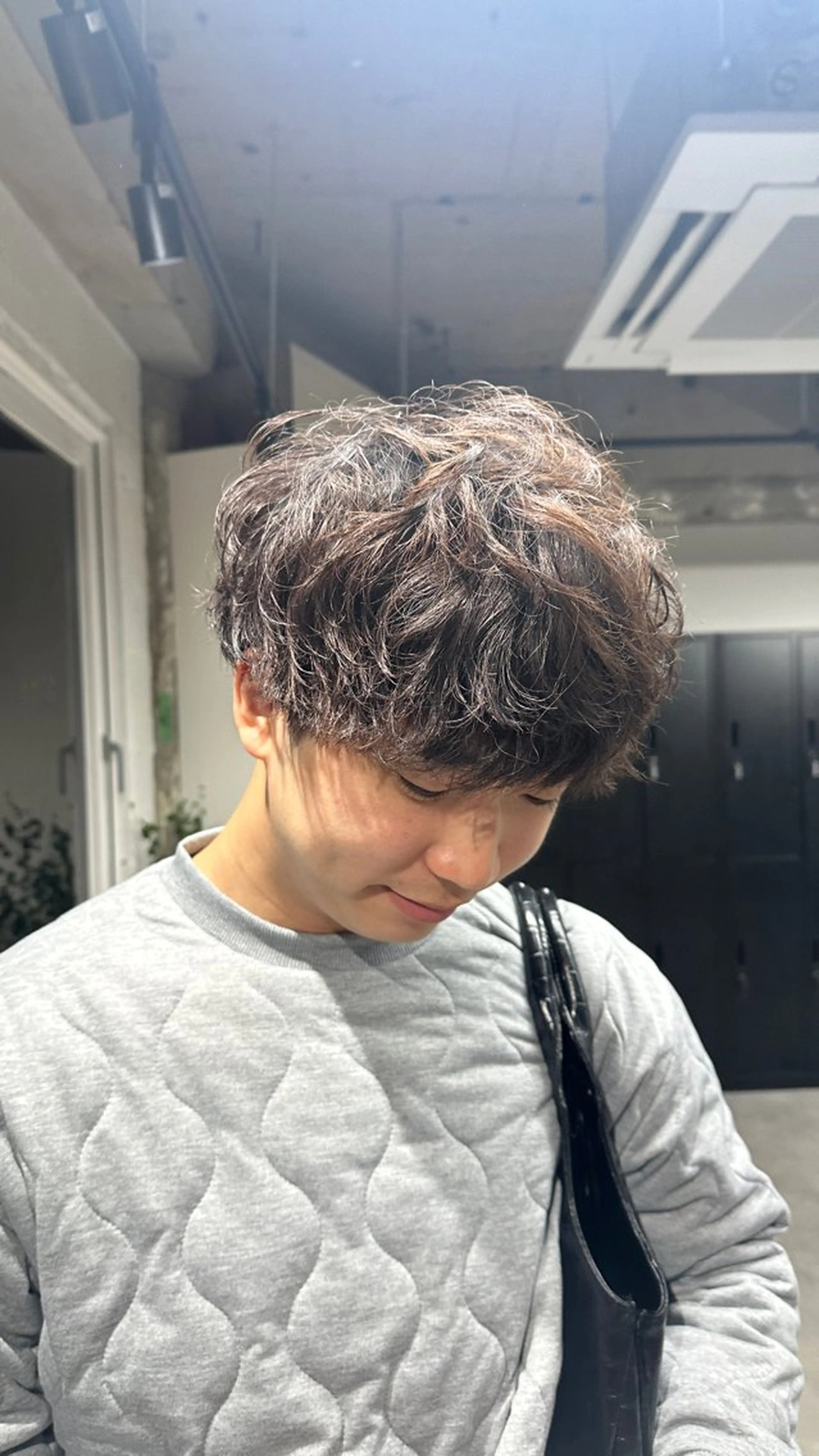 パーマ メンズ カット パーマ トリートメント YUNA⭐️ Men’sのヘアスタイル