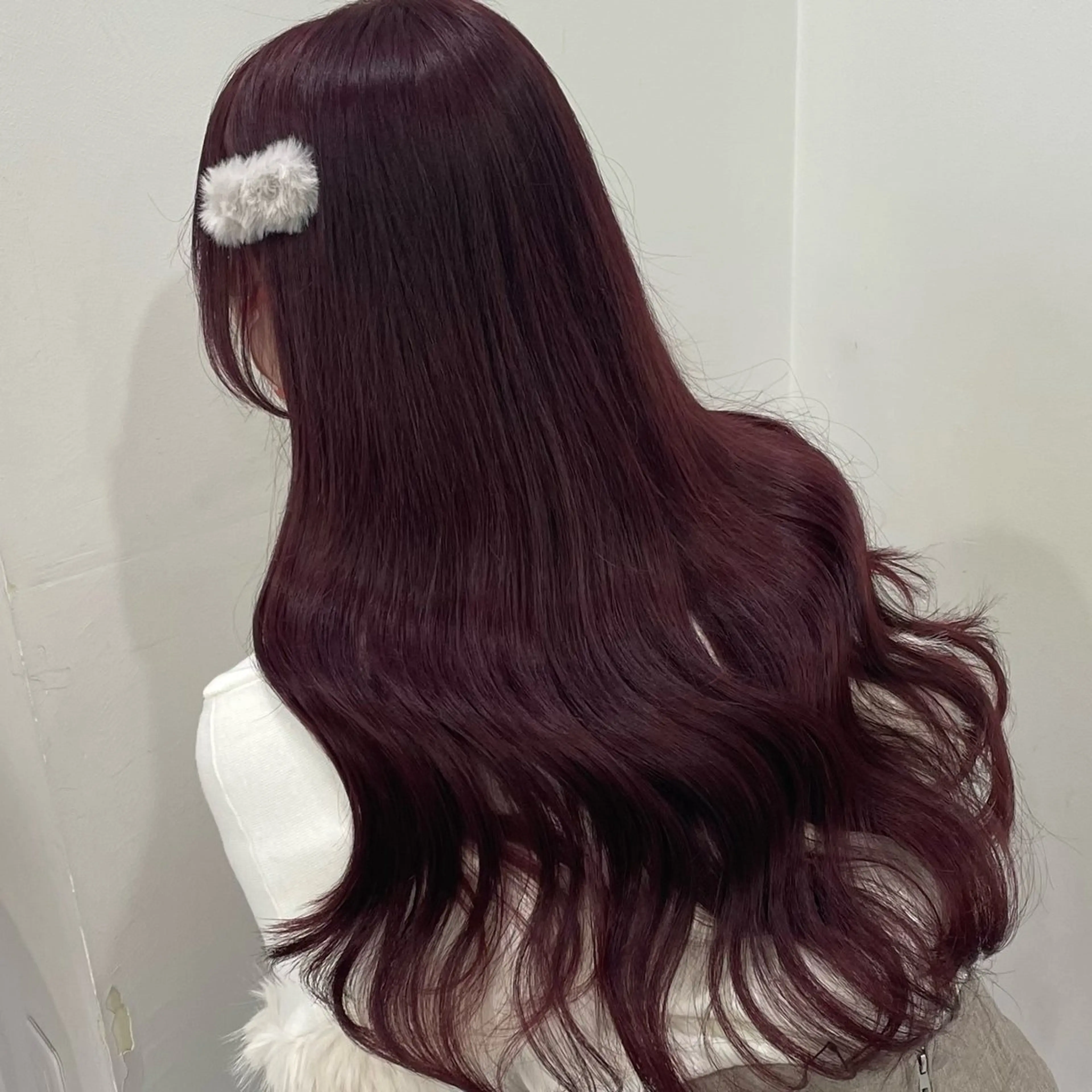 セミロング カラー 🎀🧁ダメージレス 艶髪カラー🧁🎀のヘアスタイル