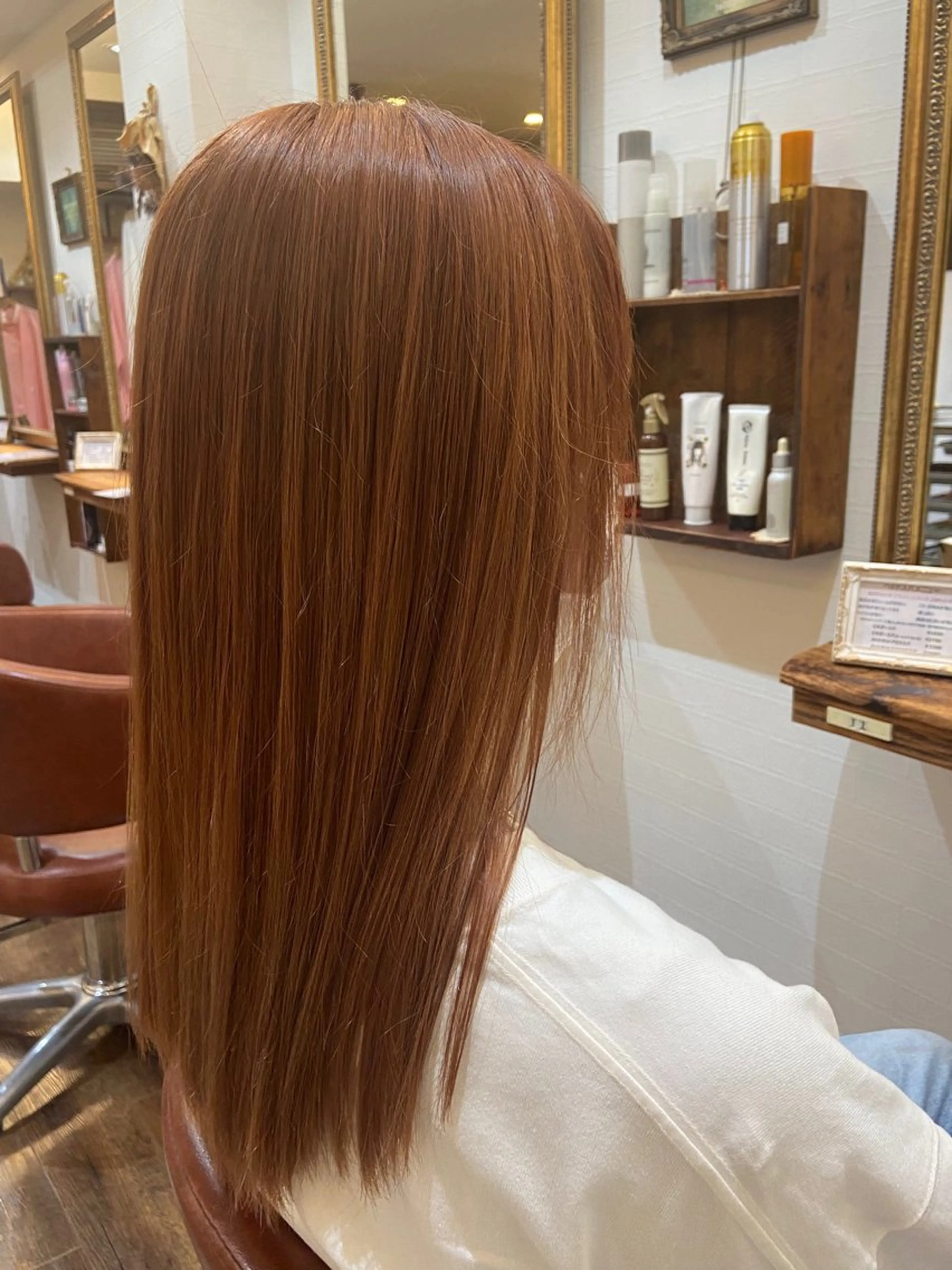 ロング カラー 関口 真琴のヘアスタイル