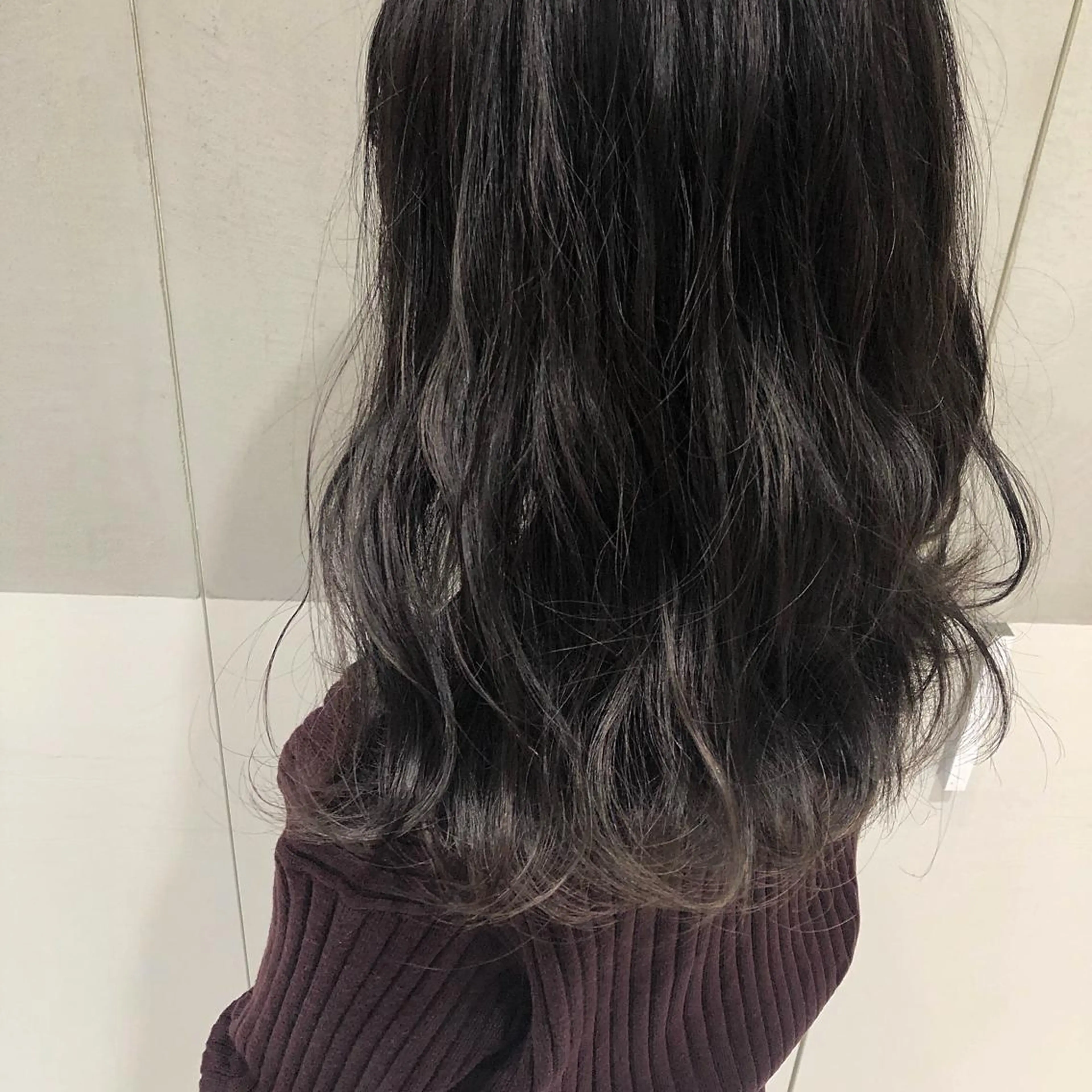 セミロング 矢口 嵩人のヘアスタイル