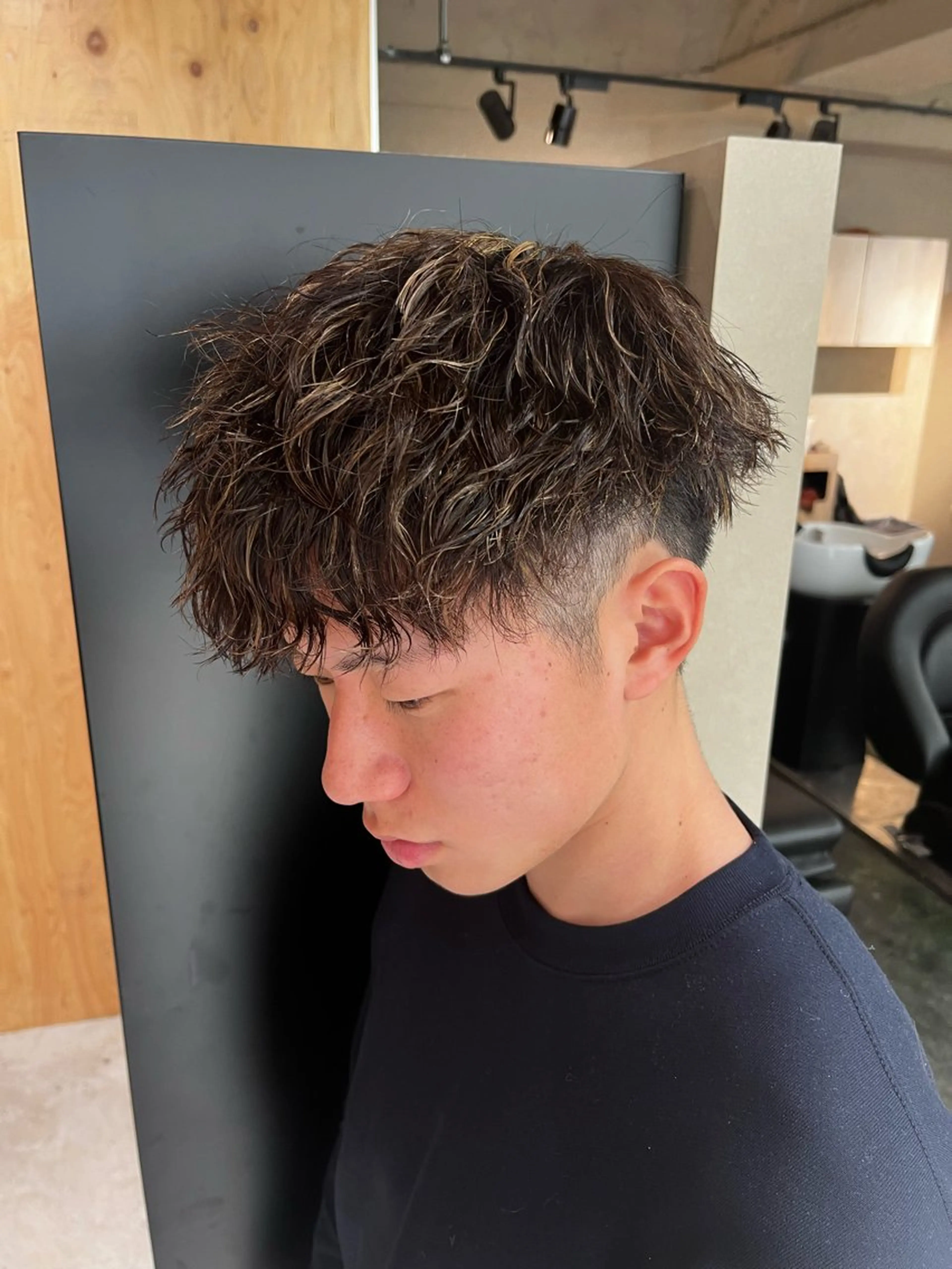 メンズ カット ヘアカラー パーマ 🏅EIGHT難波/ 【店長】タモツのヘアスタイル