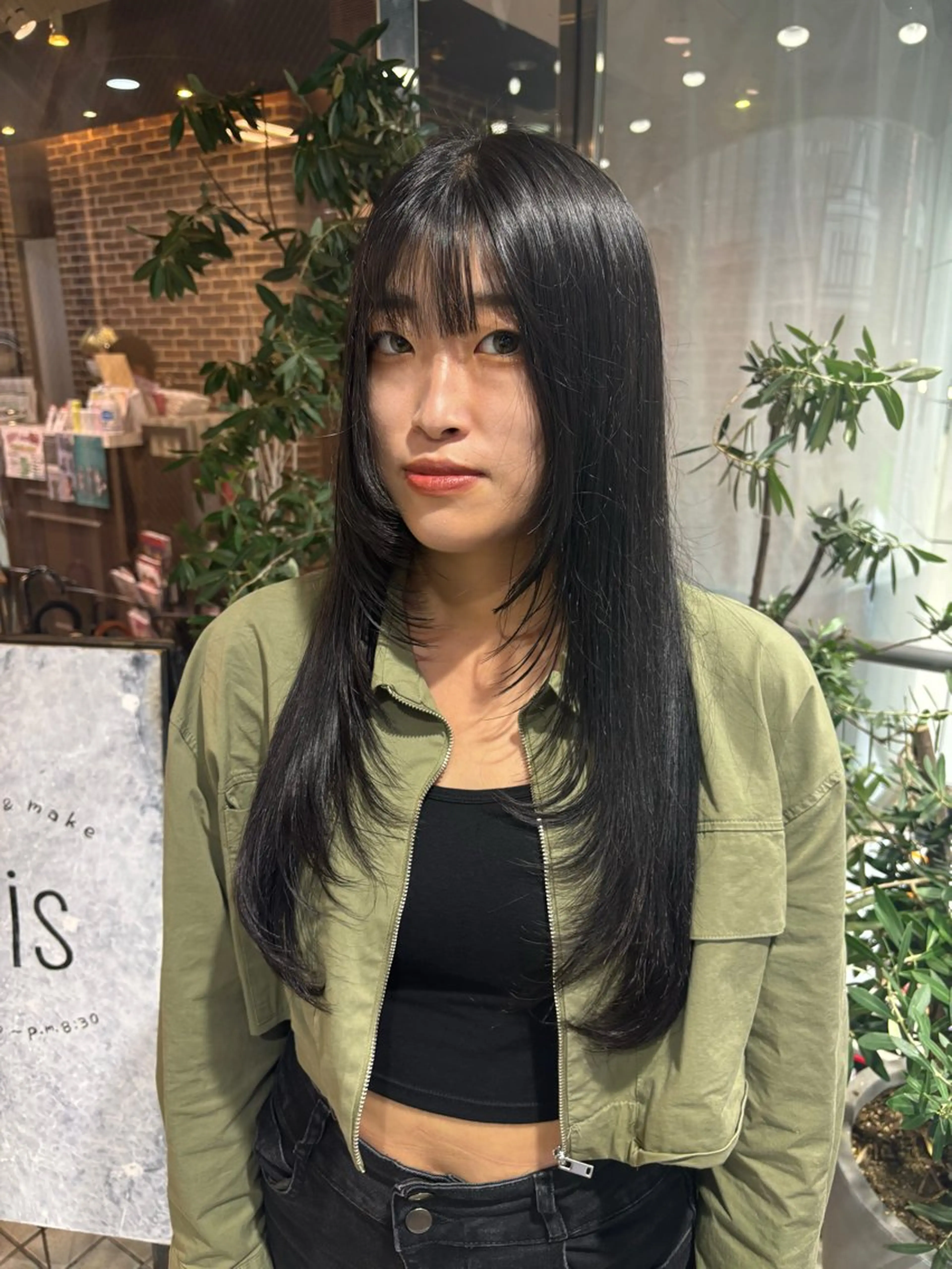 セミロング 髪質改善 カット レイヤー/ボブ /メンズ🪩KAYOのヘアスタイル