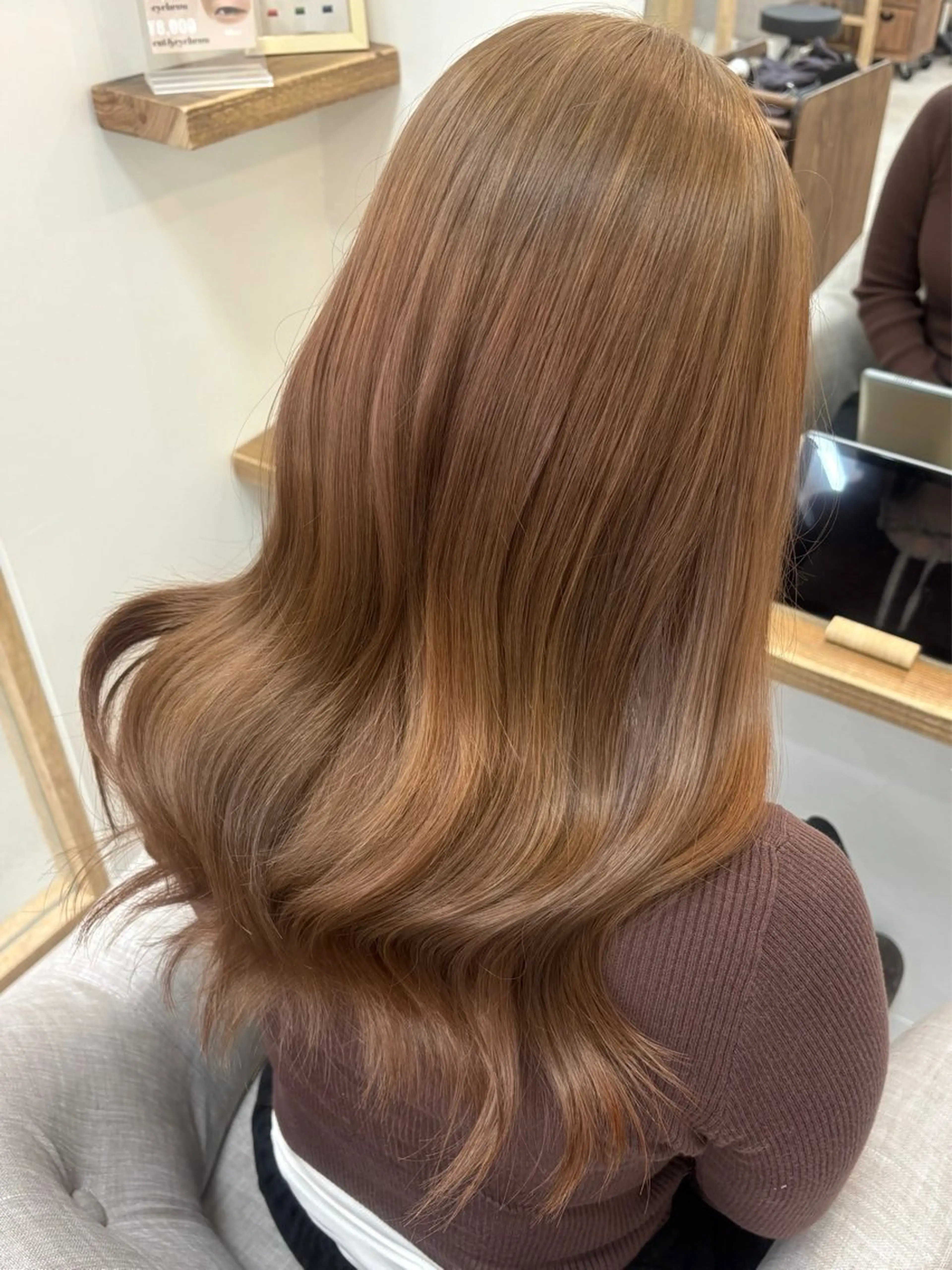 カラー ベージュカラー ヘアカラー トリートメント Haruka ハルカのヘアスタイル