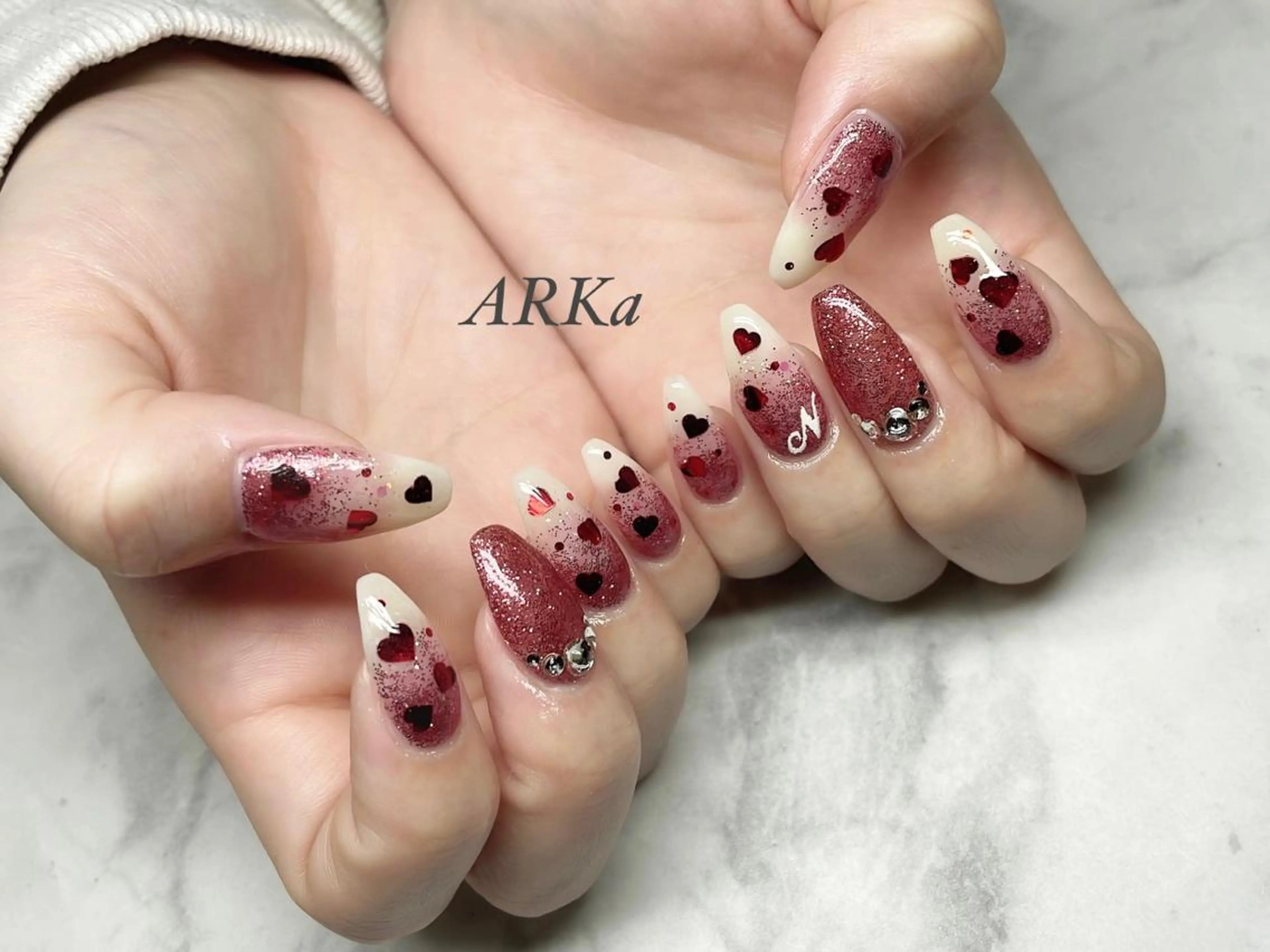 ネイル ハンドネイル ARKα Nishiのネイルデザイン