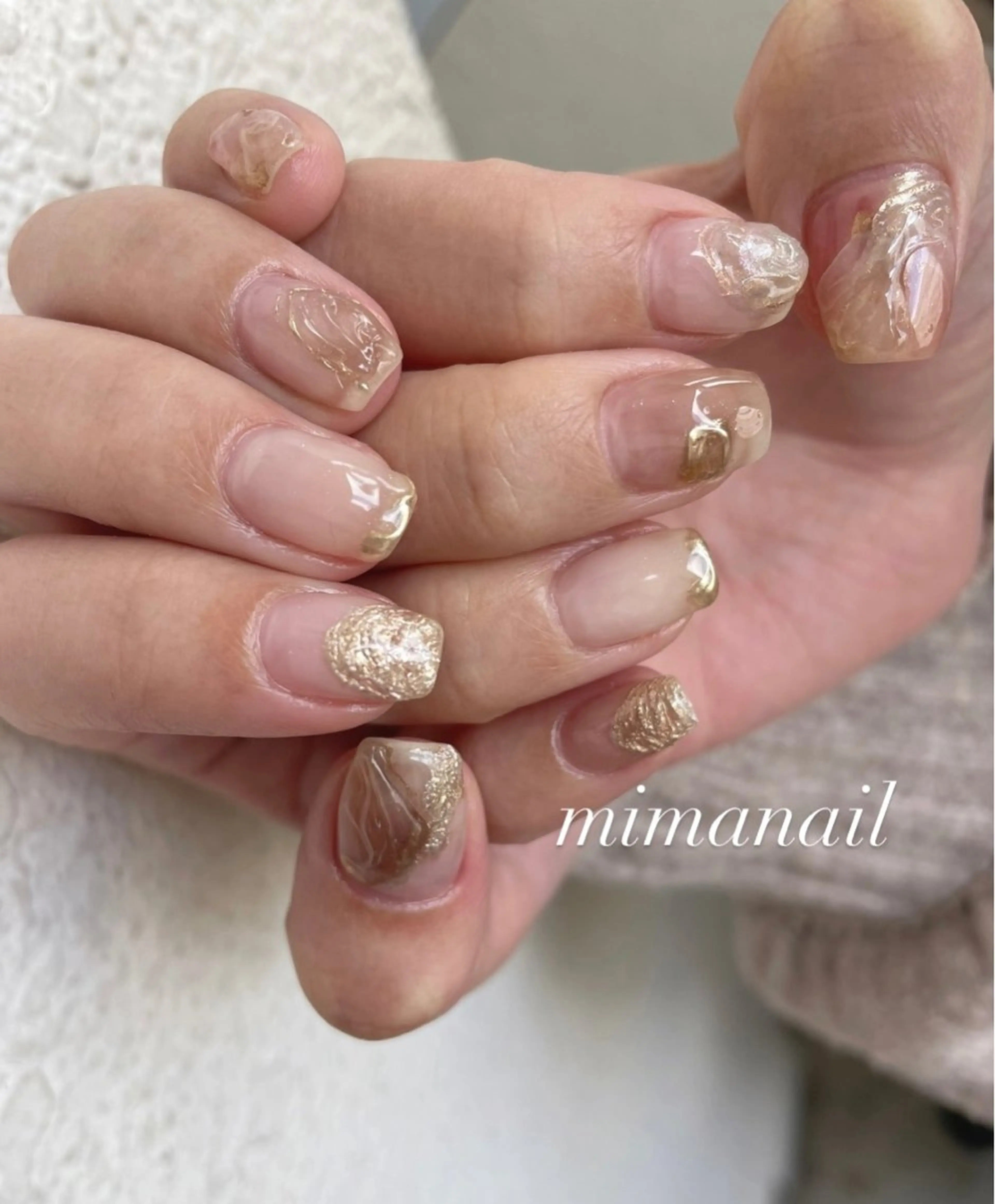 ネイル ハンドネイル mima nailのネイルデザイン