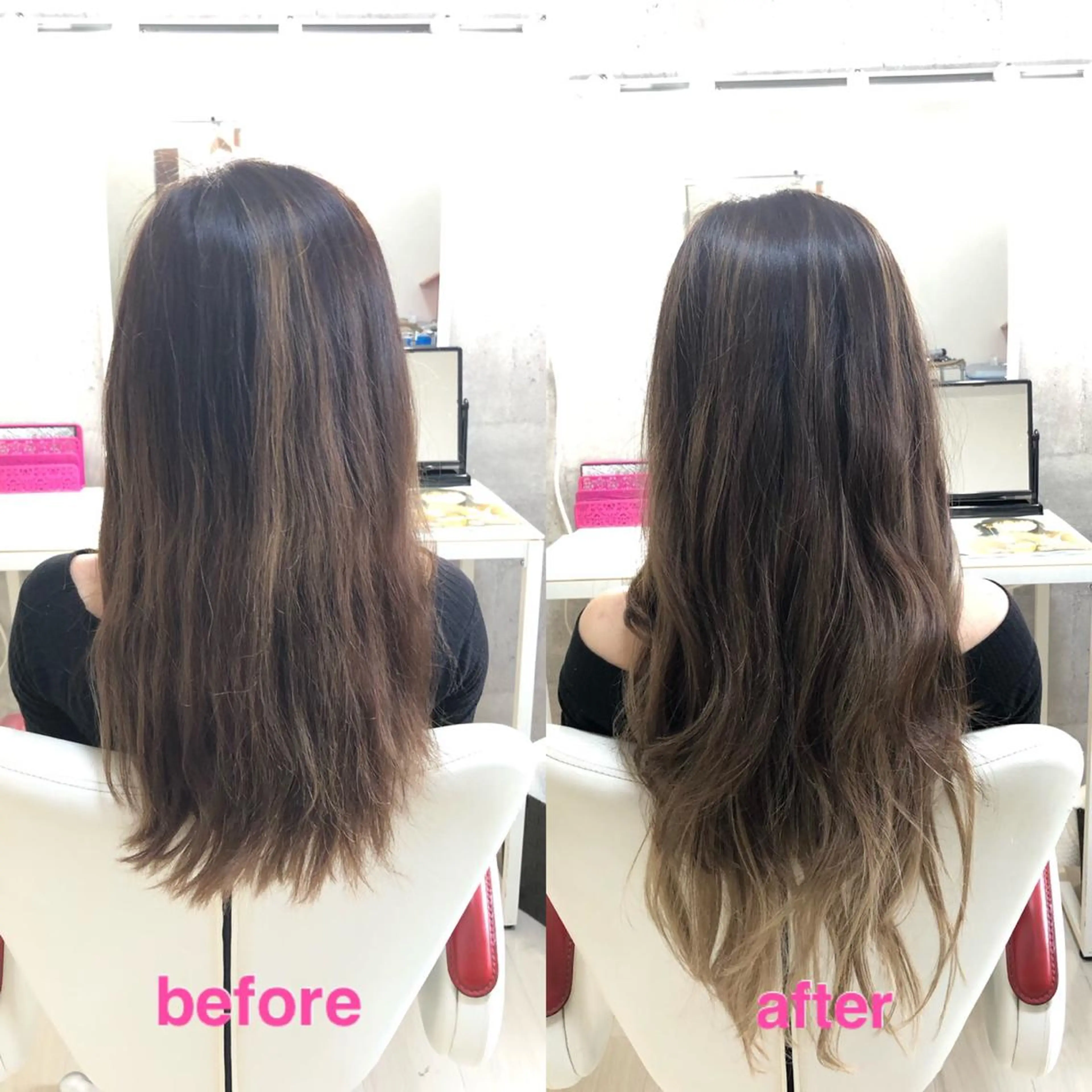 ロング エクステ 🌸ドレスアップ 心斎橋店🌸のヘアスタイル