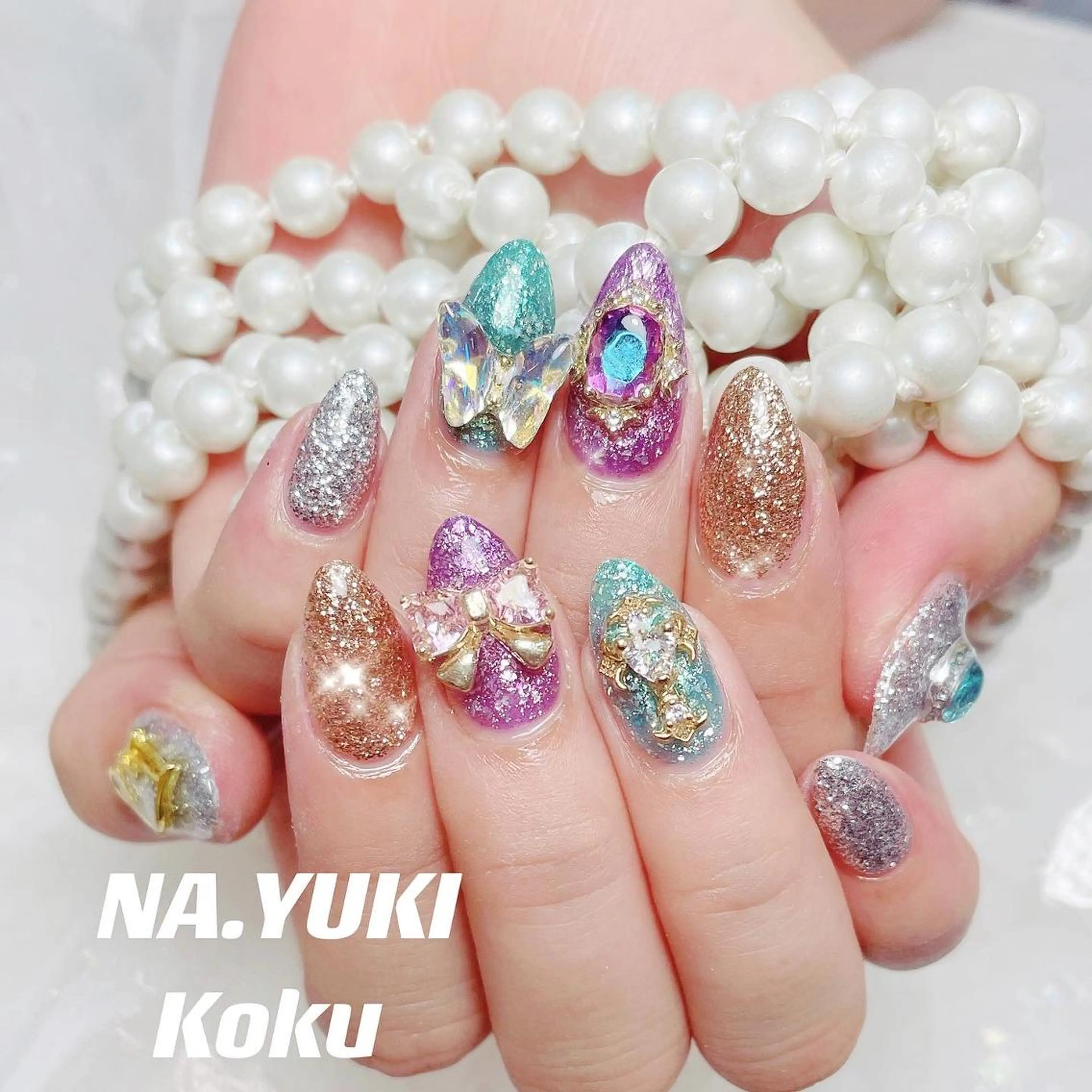 ネイル ハンドネイル ハンドケア YUKI 💗 渋谷店のネイルデザイン