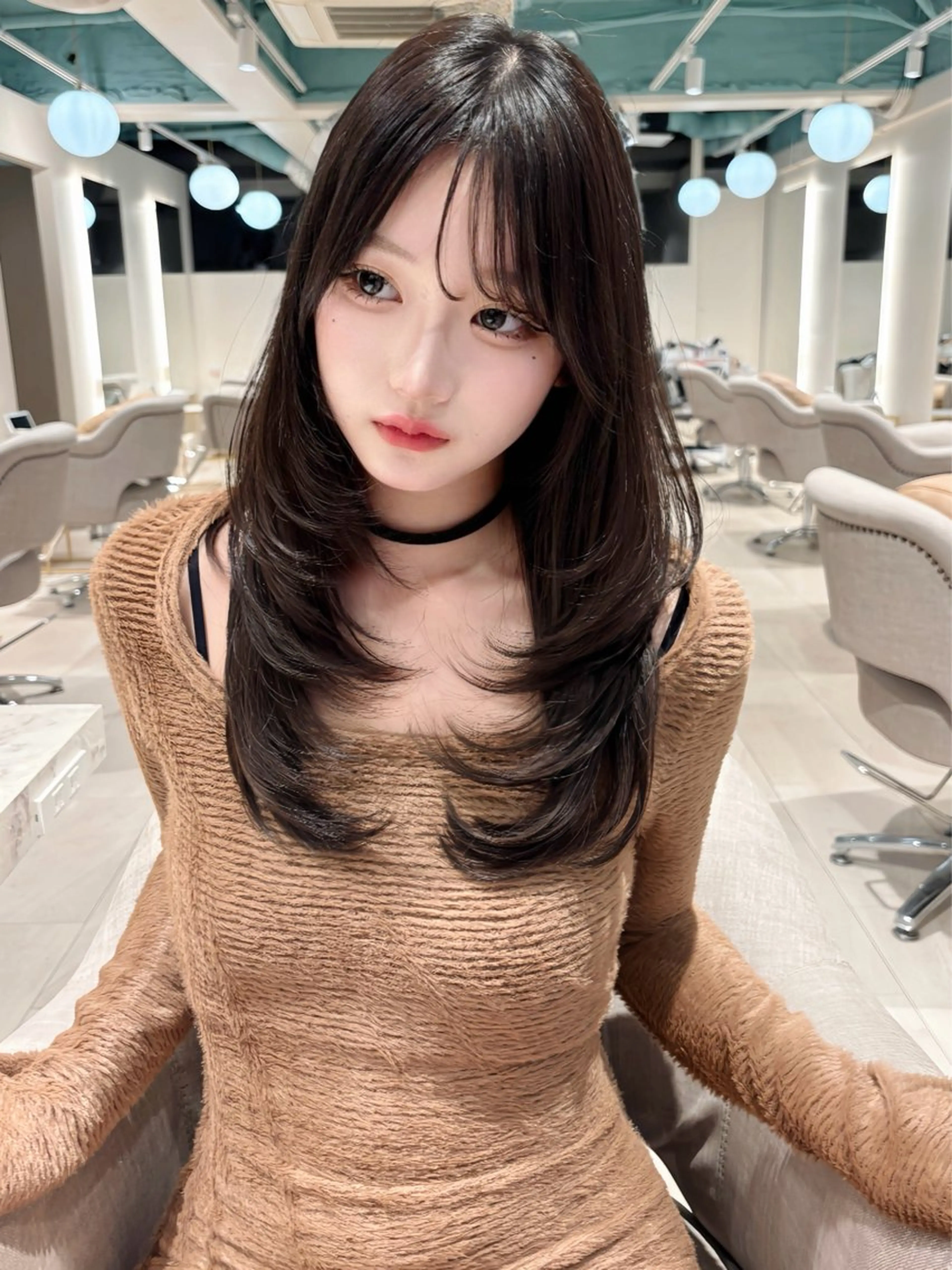 セミロング レイヤーカット レイヤーカット/ 透明感カラー🤍楓のヘアスタイル