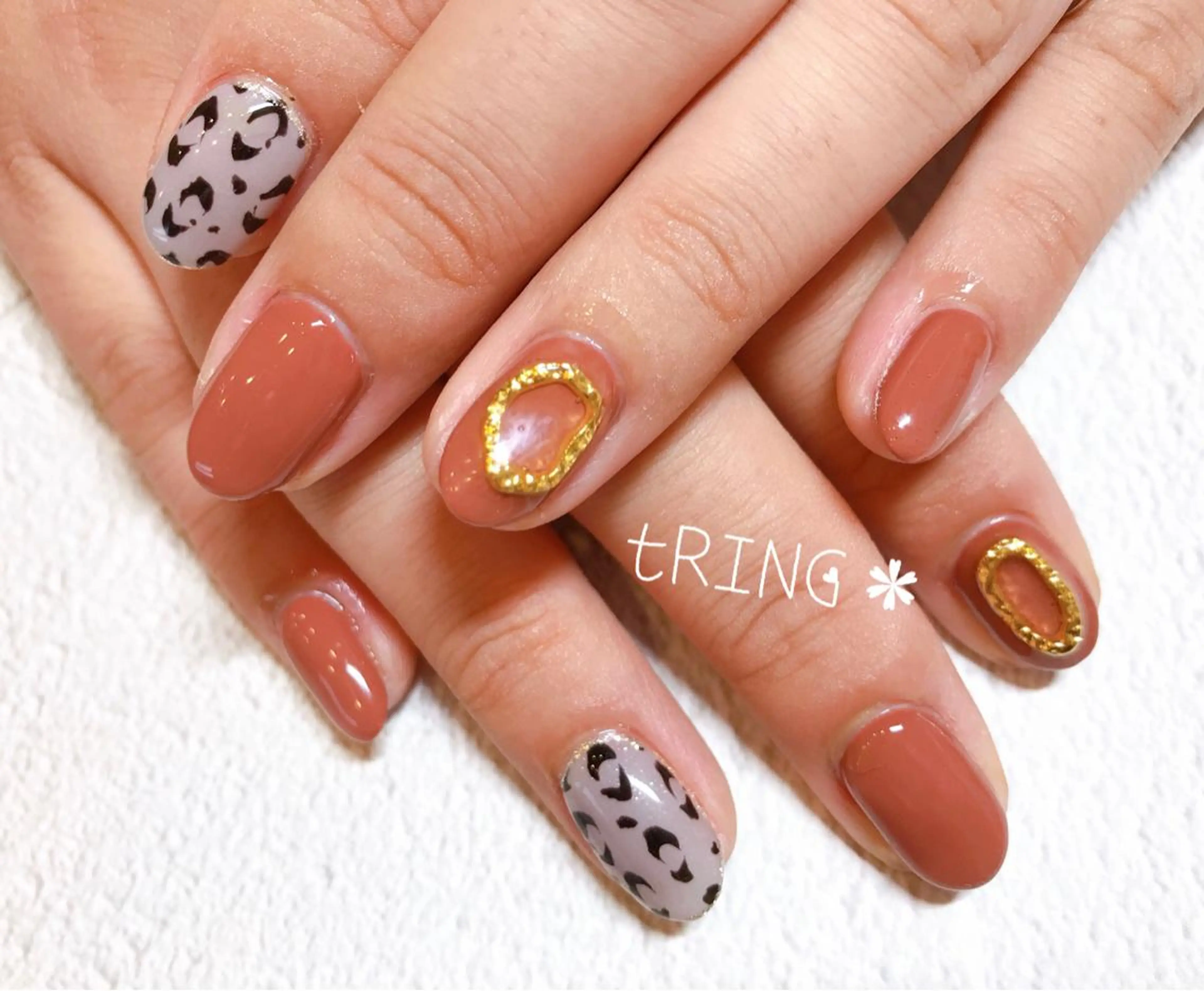 ネイル ハンドネイル tRING＊ しいの木台のネイルデザイン