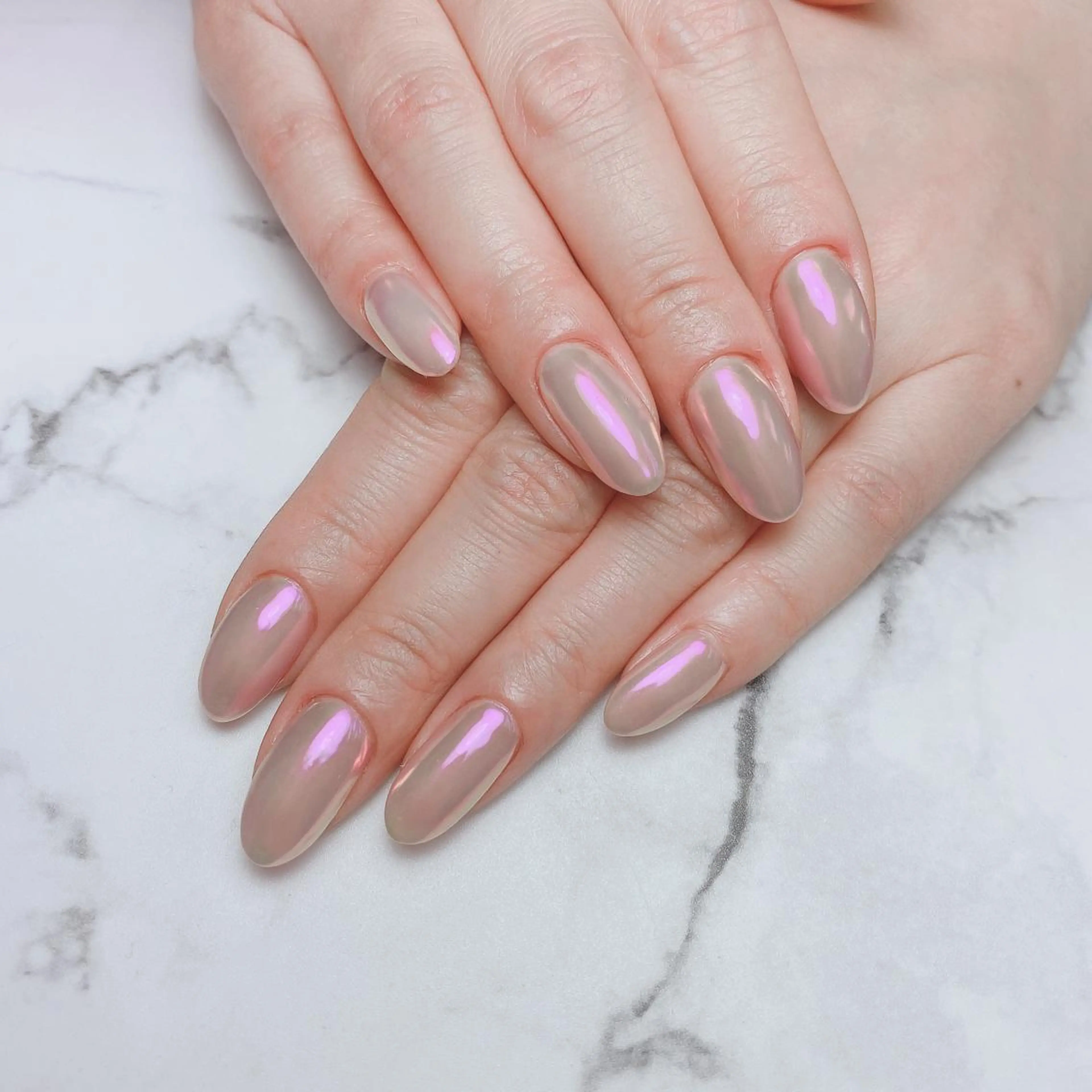 ネイル ワンカラーネイル 石原 夕華のネイルデザイン