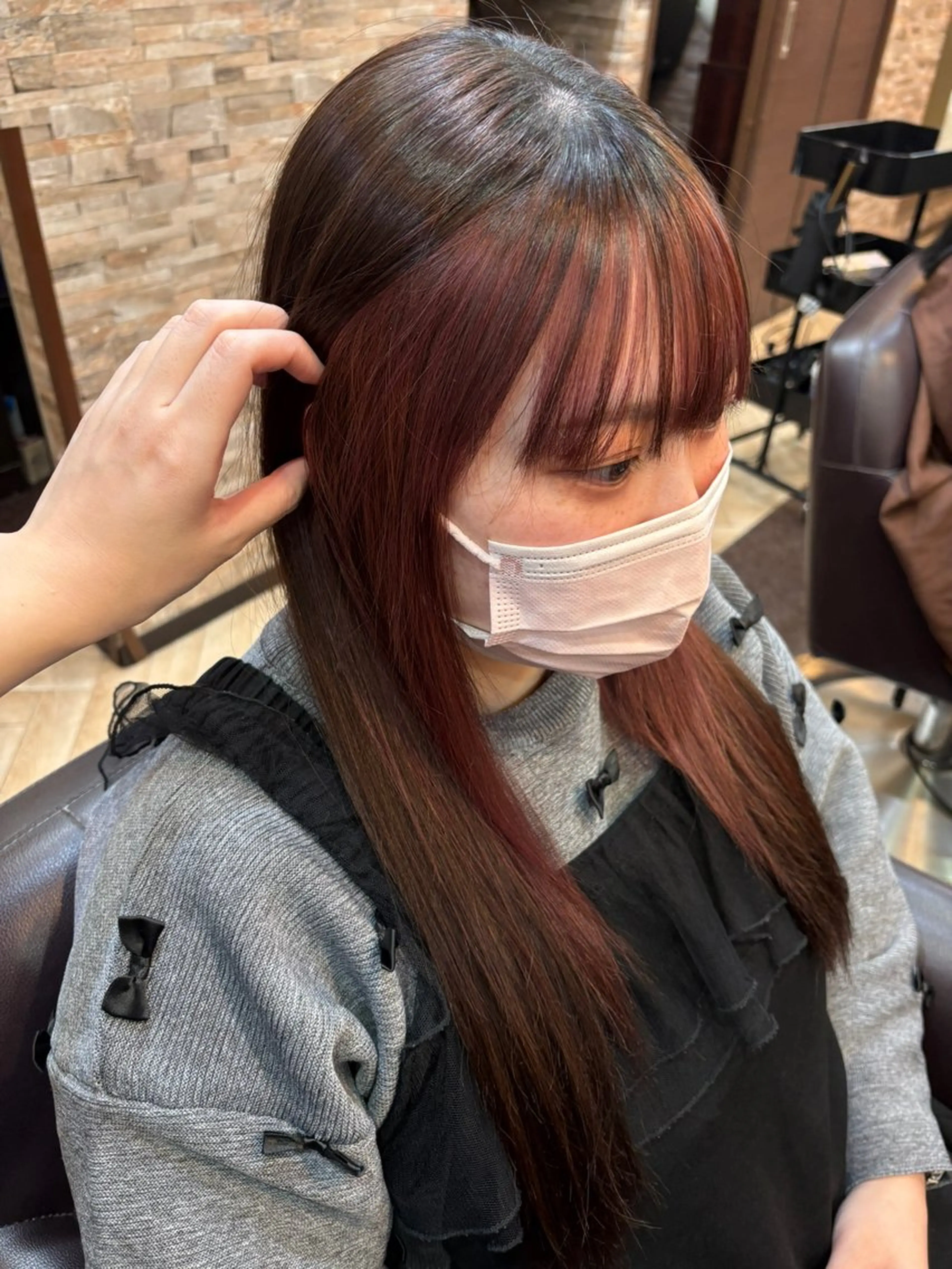 ロング ヘアカラー インナーカラー/池袋 /るかのヘアスタイル