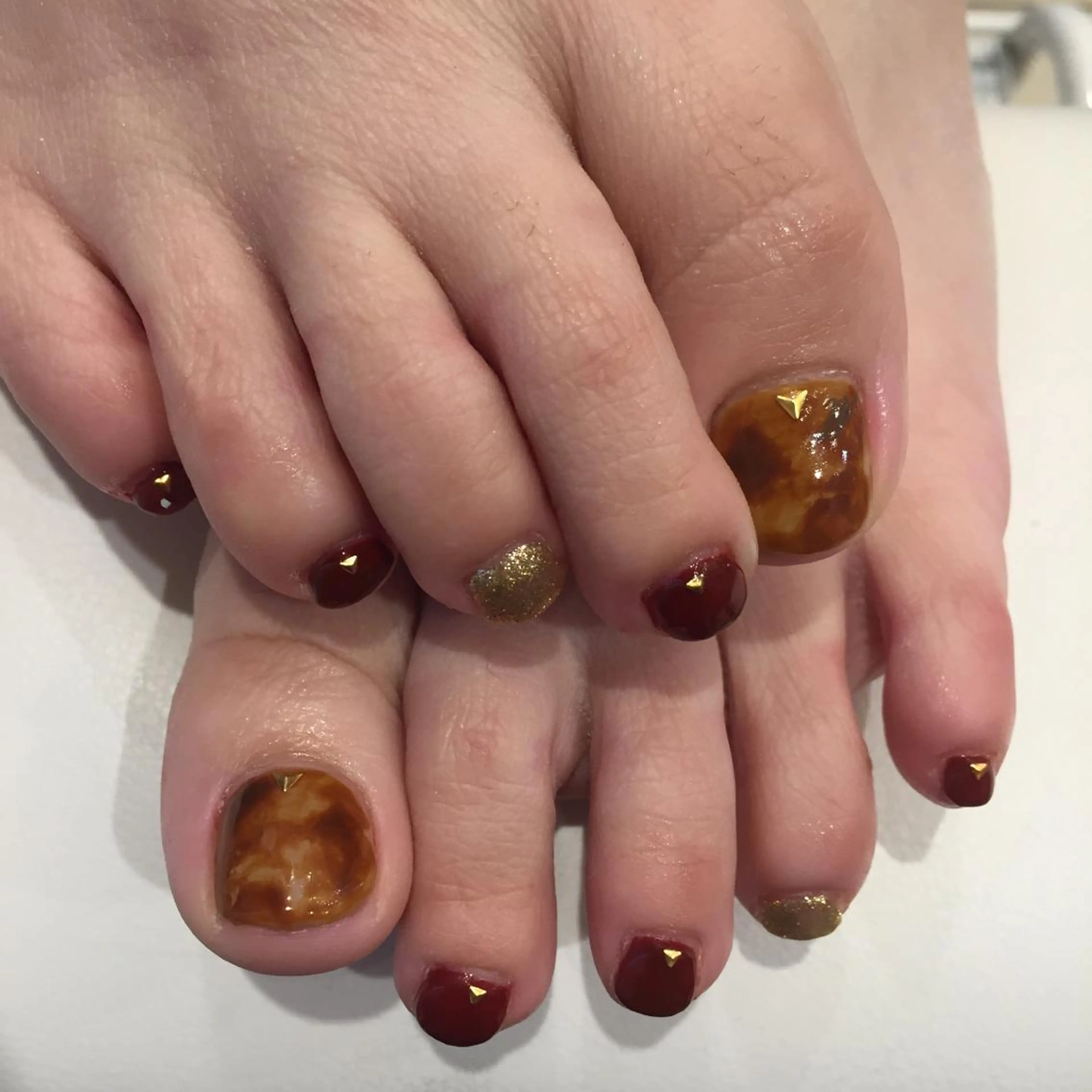 ネイル フットネイル 桑原 香菜代のネイルデザイン