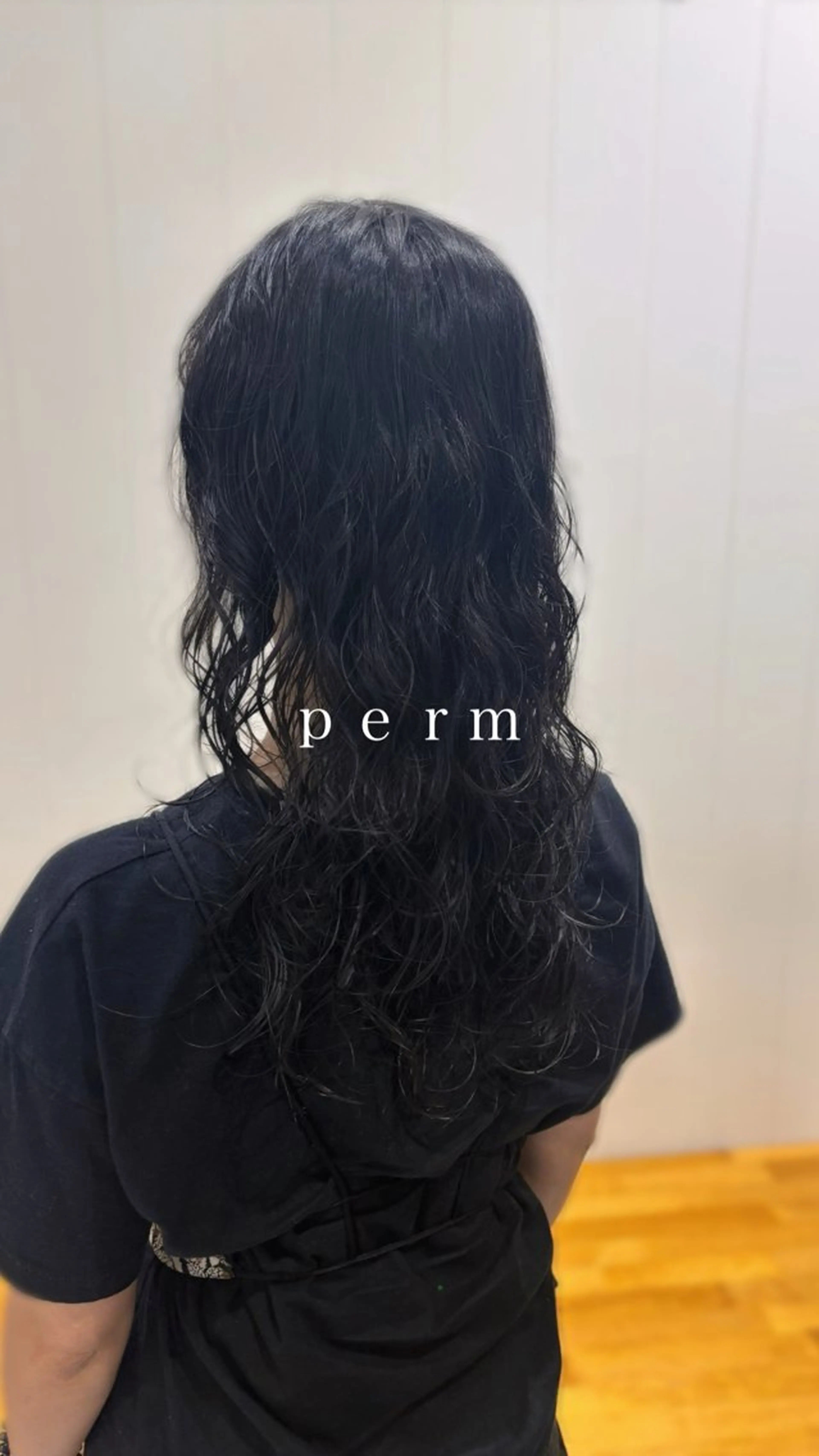 ロング パーマ hair shioのヘアスタイル