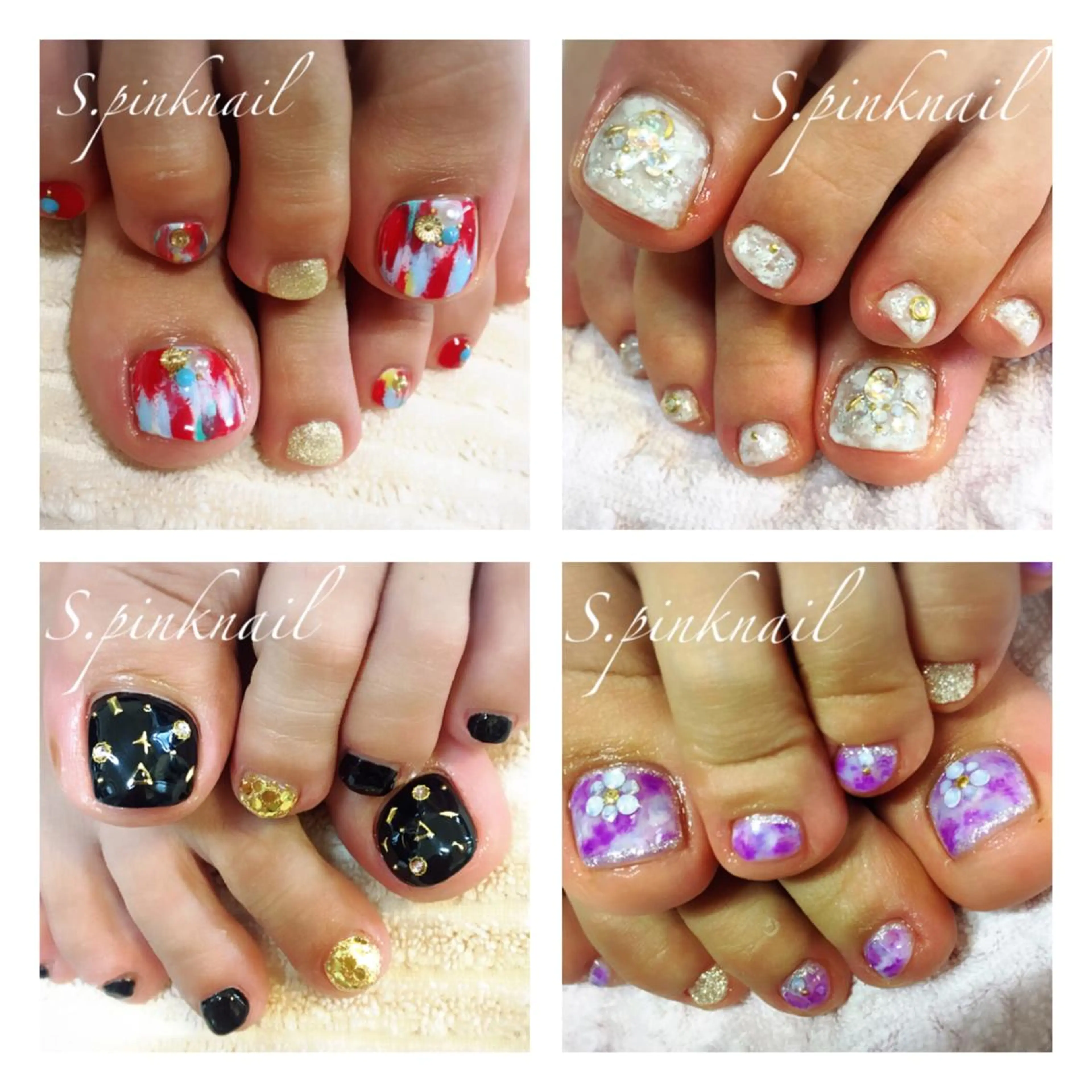ネイル フットネイル Sincerely ☺︎のネイルデザイン