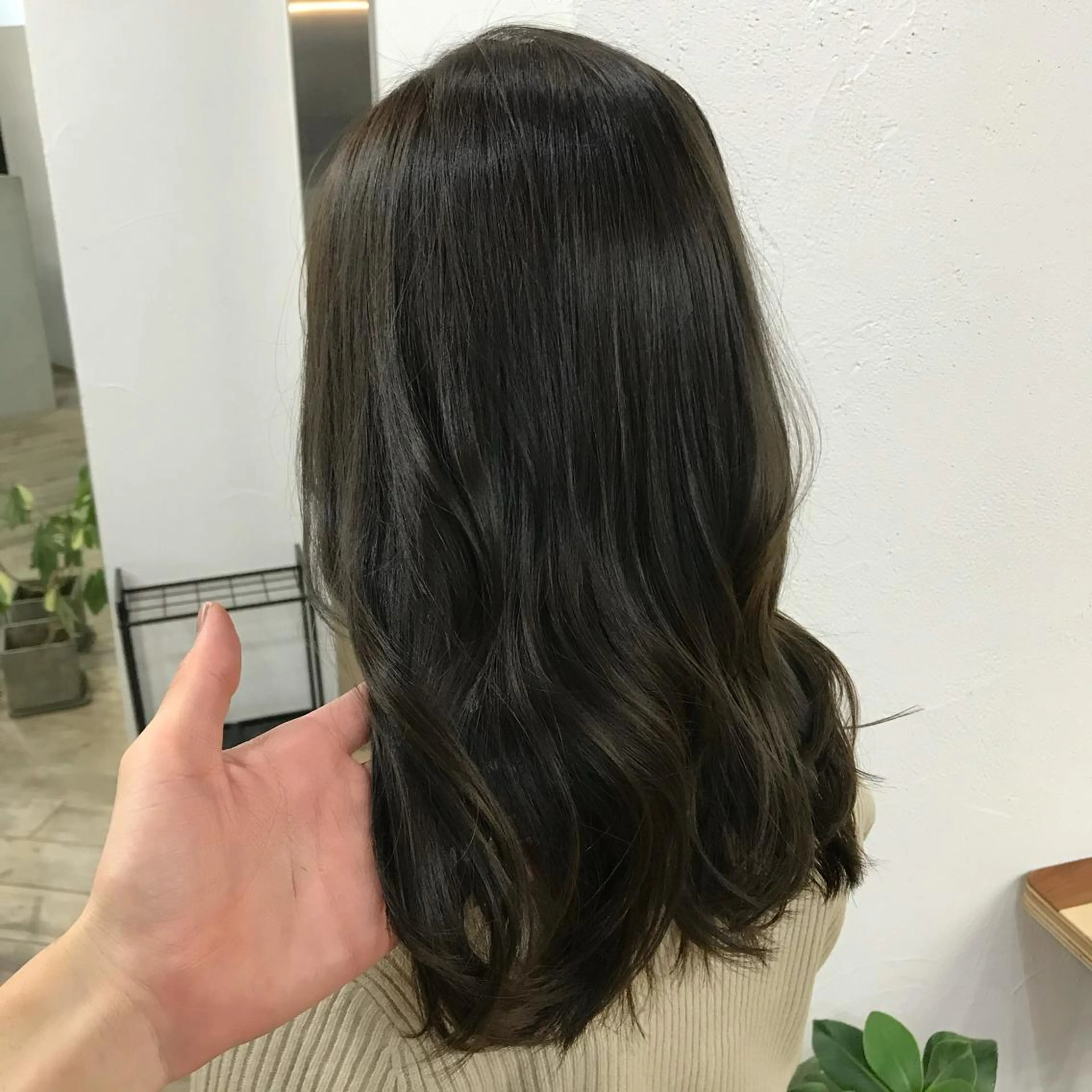 ミディアム カラー ブリーチダブルカラー 【koide】のヘアスタイル