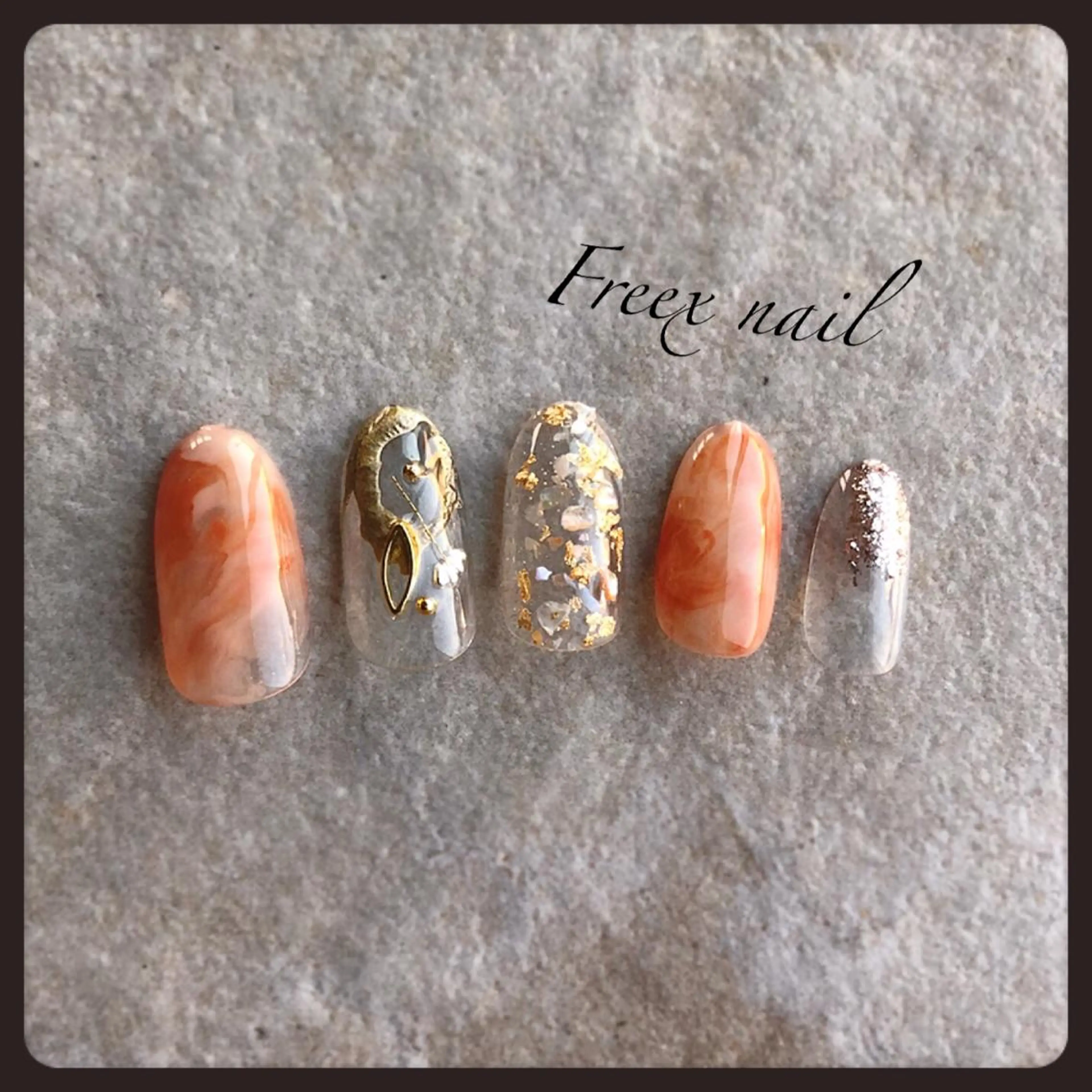 ネイル ニュアンスネイル freex nail /ニュアンス/個性派のネイルデザイン