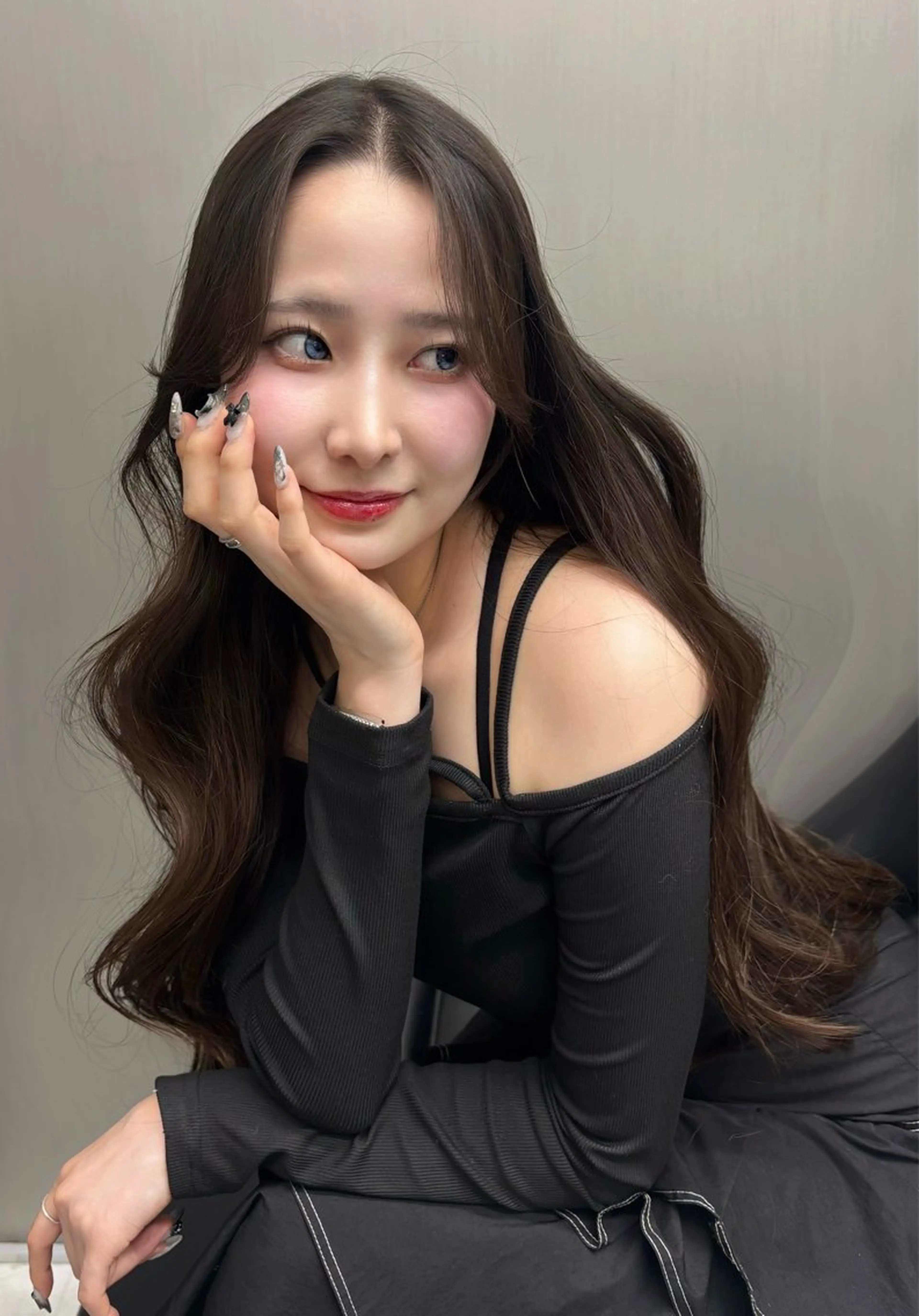 ロング カラー 韓国風ヘア レイヤーカット カット ヘッドスパ SHOUHEI .のヘアスタイル