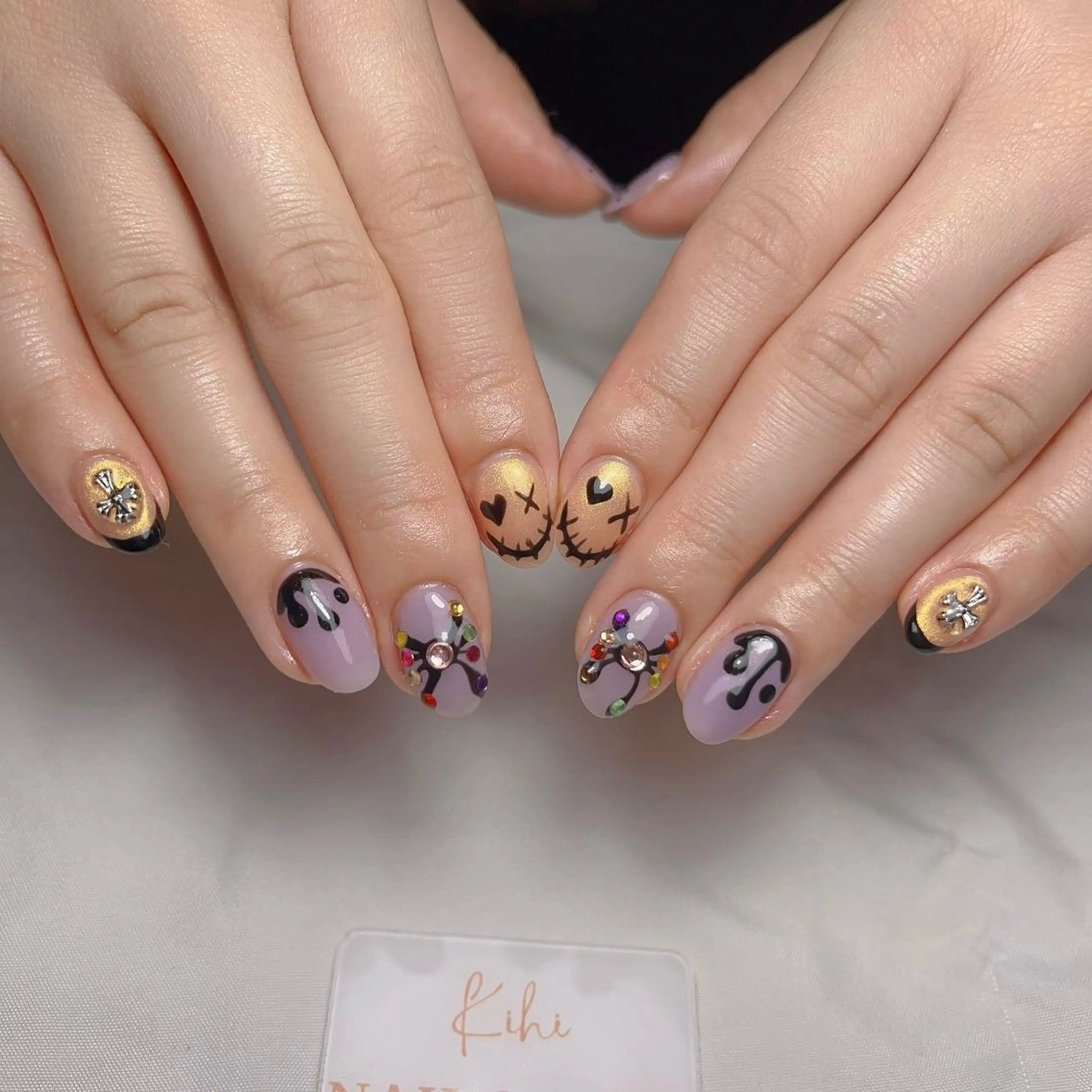 ネイル アートネイル フレンチネイル ジェルネイル グラデーション 韓国ネイル ハンドネイル 💕鈴木ユリ パラジェル/オフ無料のネイルデザイン