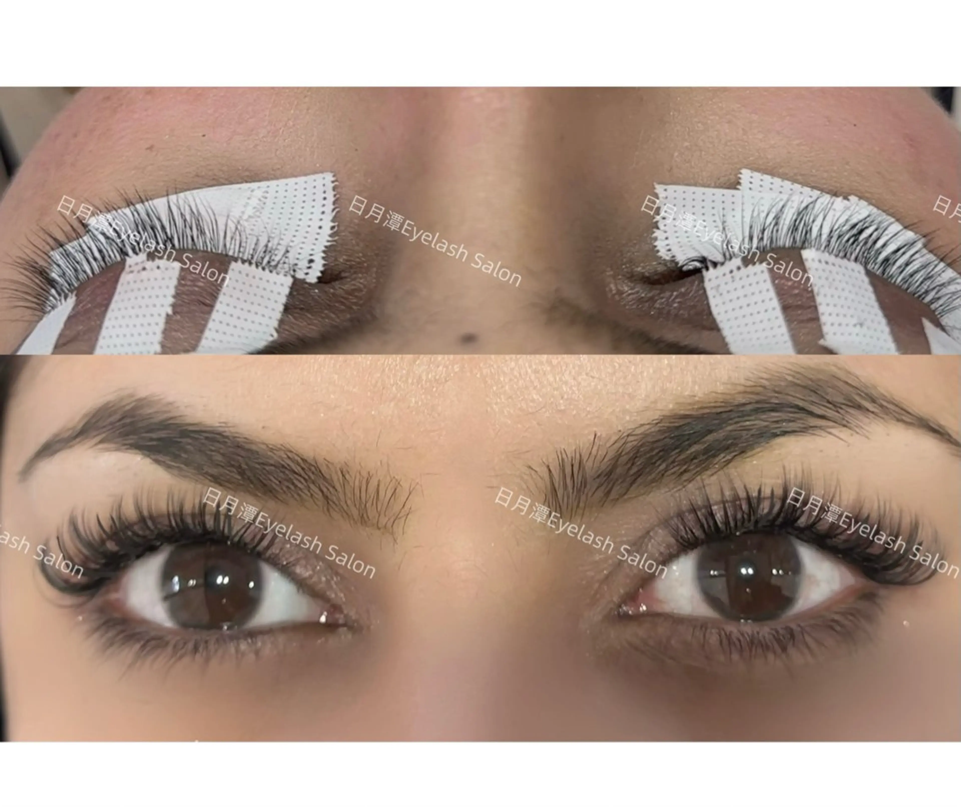 マツエク・マツパ 🔆日月潭🌙 銀座店のマツエク・マツパデザイン