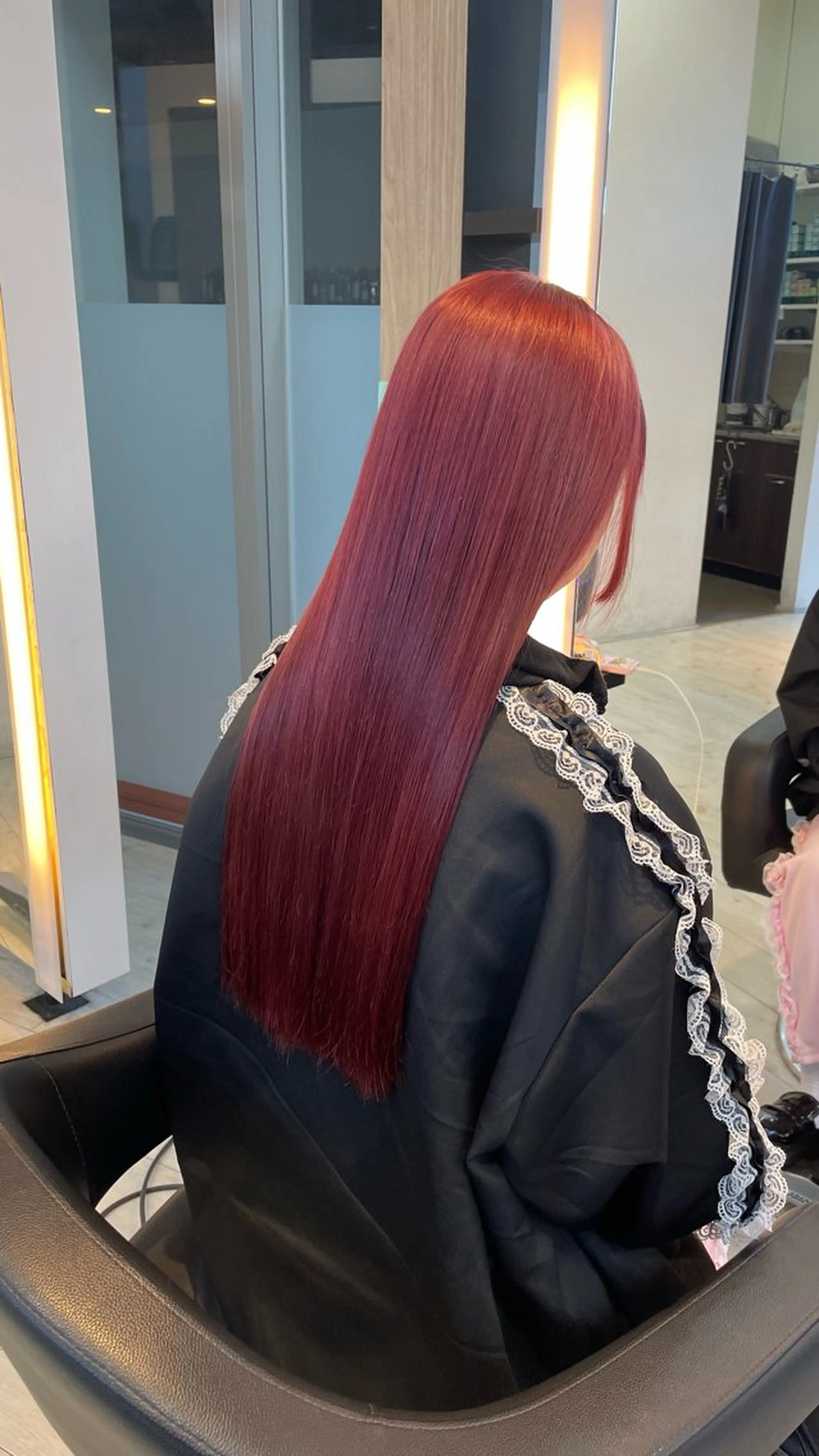 ロング カラー ブリーチ ロング ブリーチ/髪質改善/ ハイトーン/暖色のヘアスタイル