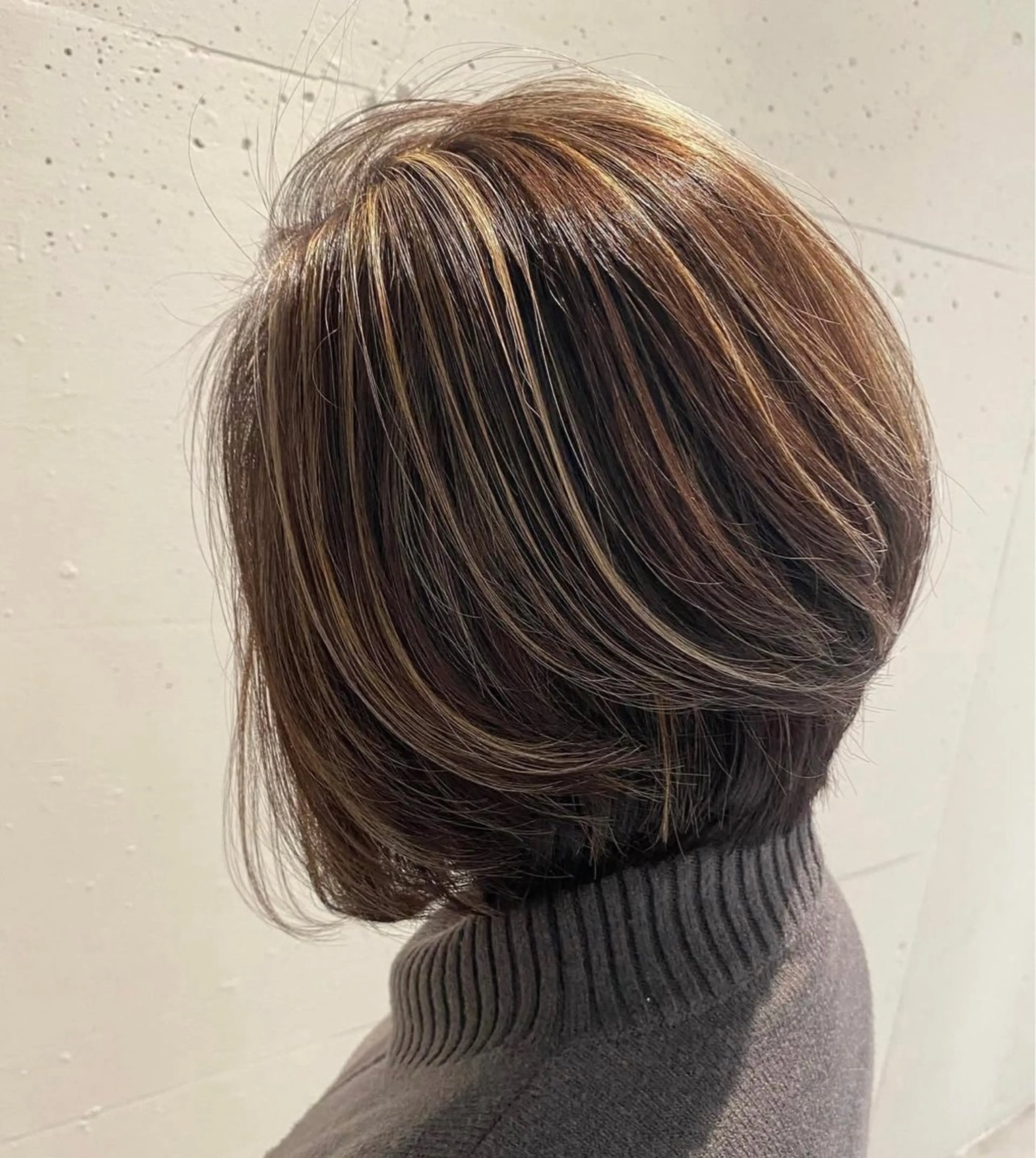 ショート ハイライト フルガキ ハルカ天神美容室のヘアスタイル