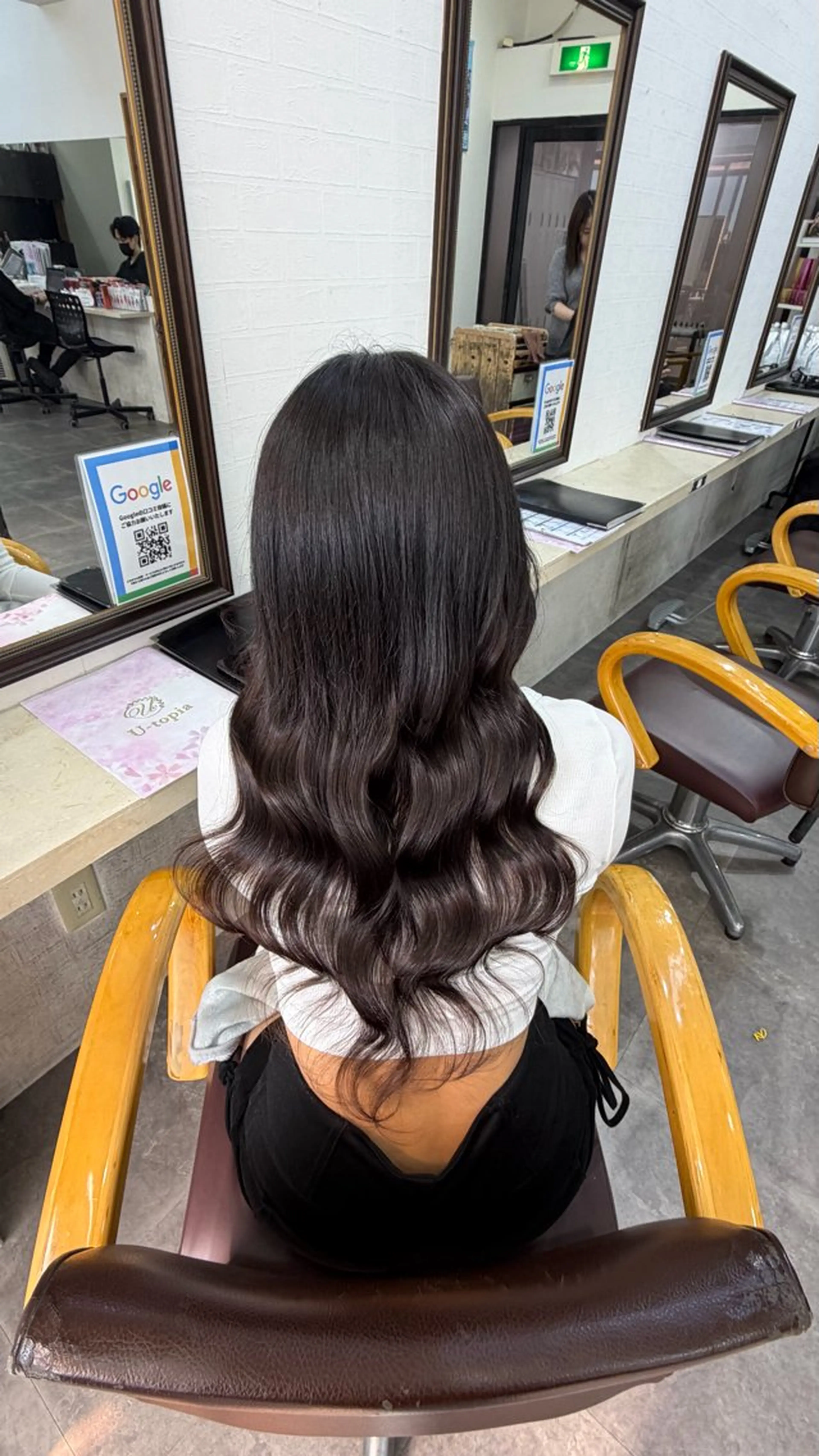 ロング エクステ U-topia 🌺井出萌菜🌺のヘアスタイル