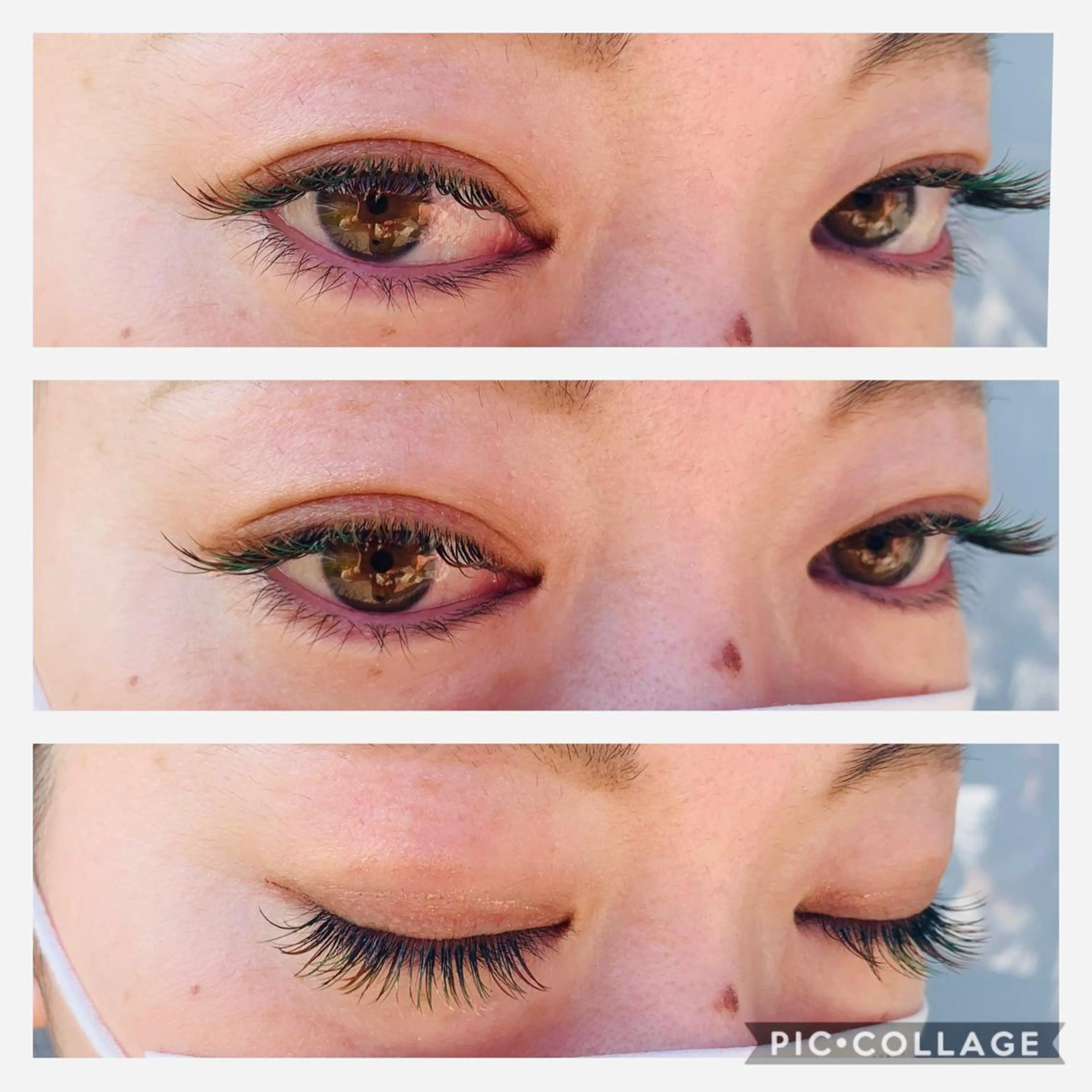 マツエク・マツパ カラーマツエク Daisy hair eyelashのマツエク・マツパデザイン