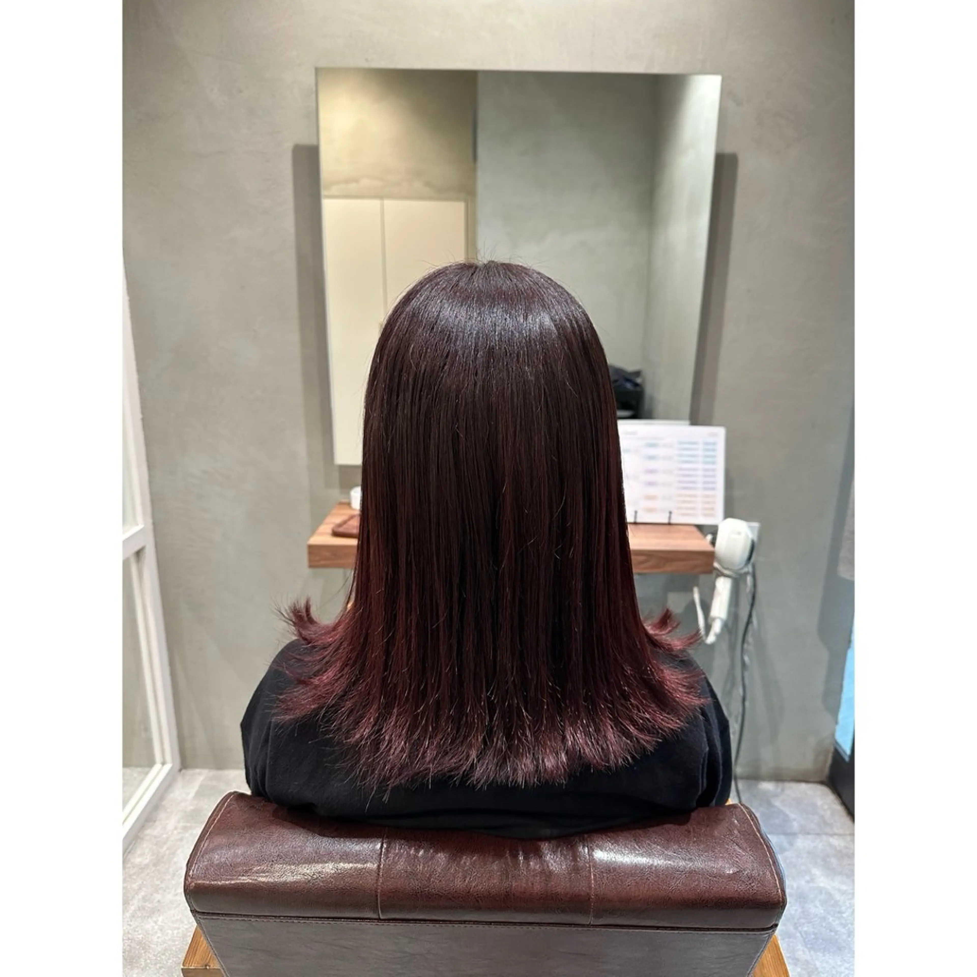 セミロング カット ヘアカラー トリートメント ｔｏｃｃａ /ｅｒｉのヘアスタイル