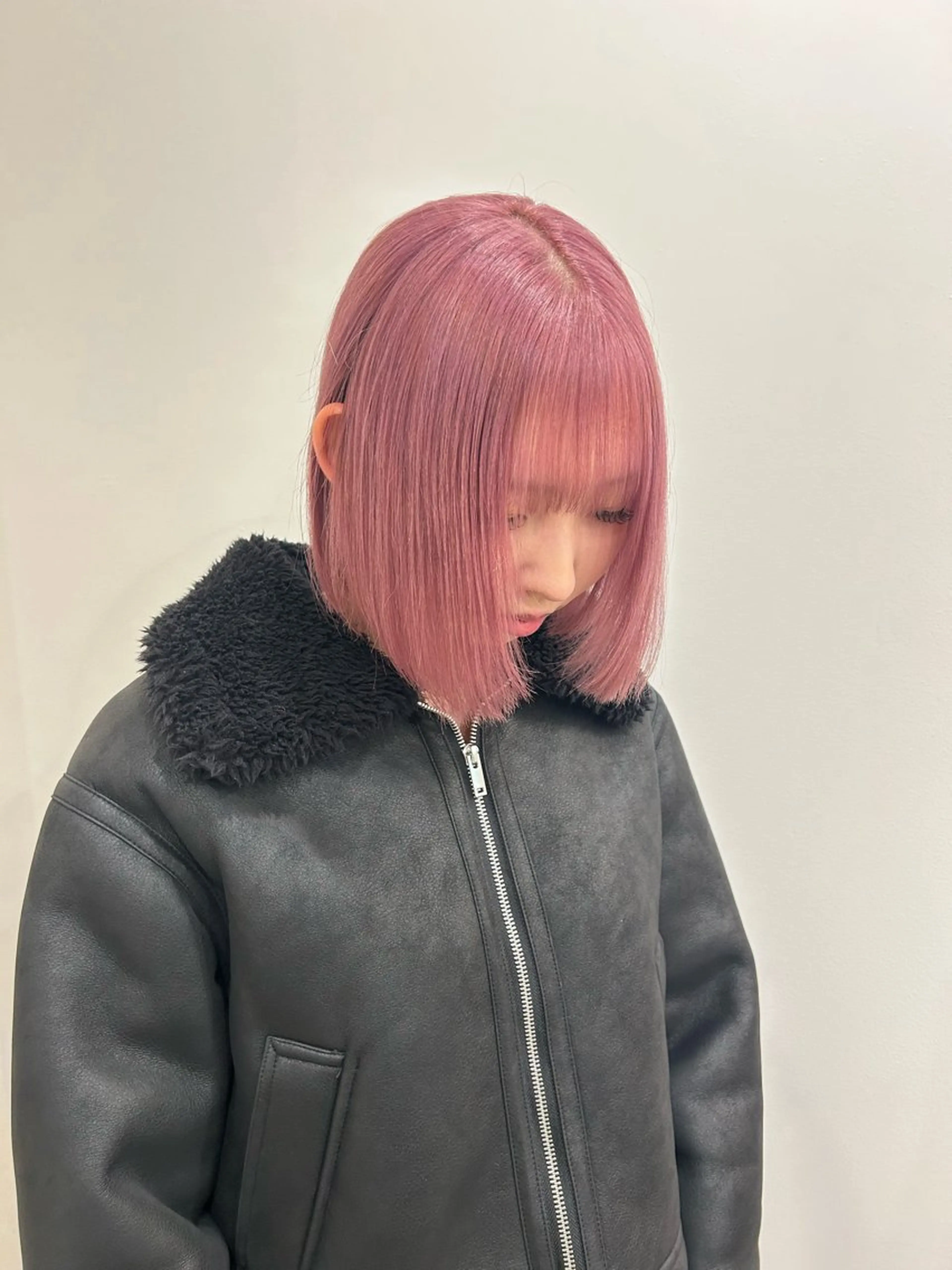 ミディアム ヘアカラー hair&eye🎀 /momoKaのヘアスタイル