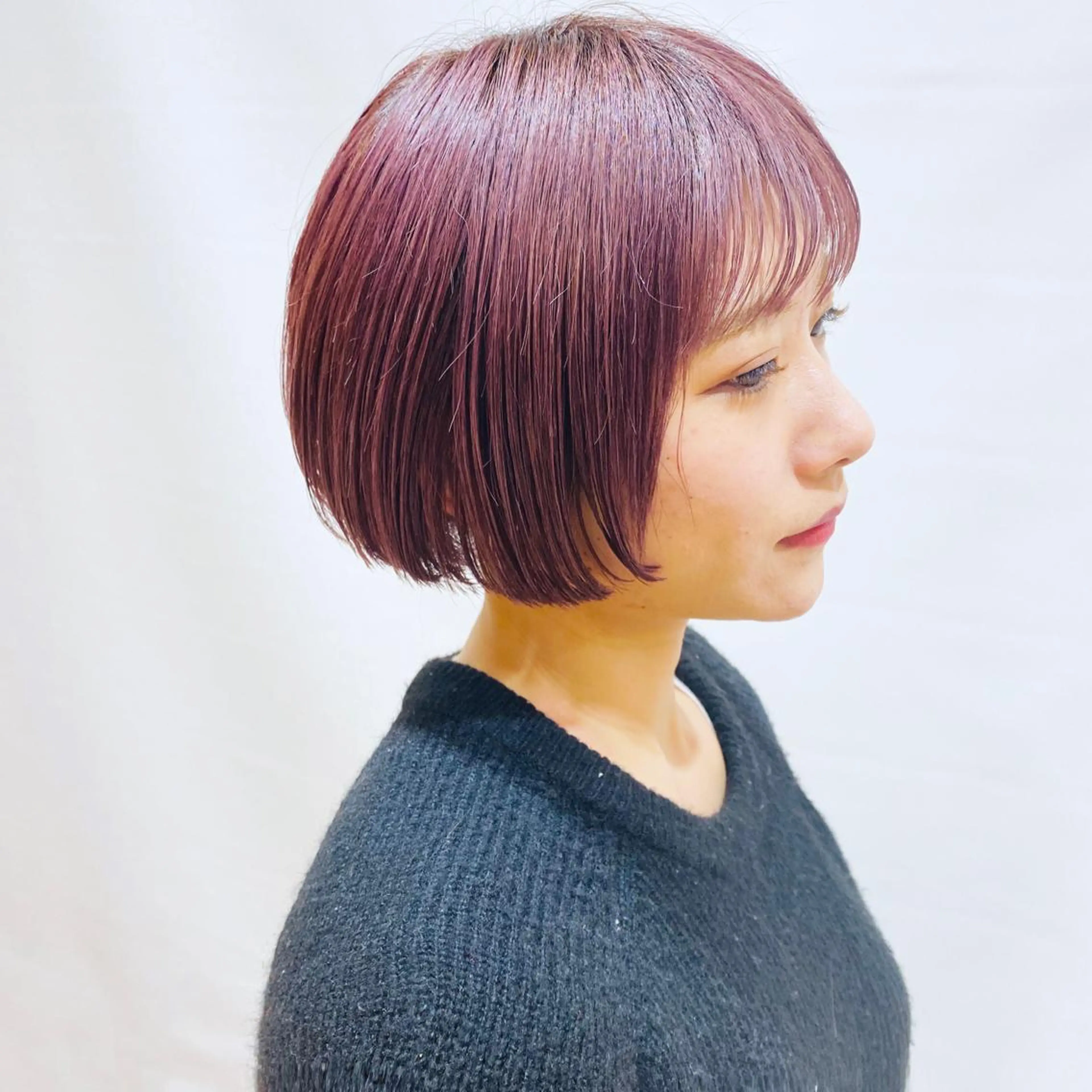 ショート カラー 大野 あさみのヘアスタイル