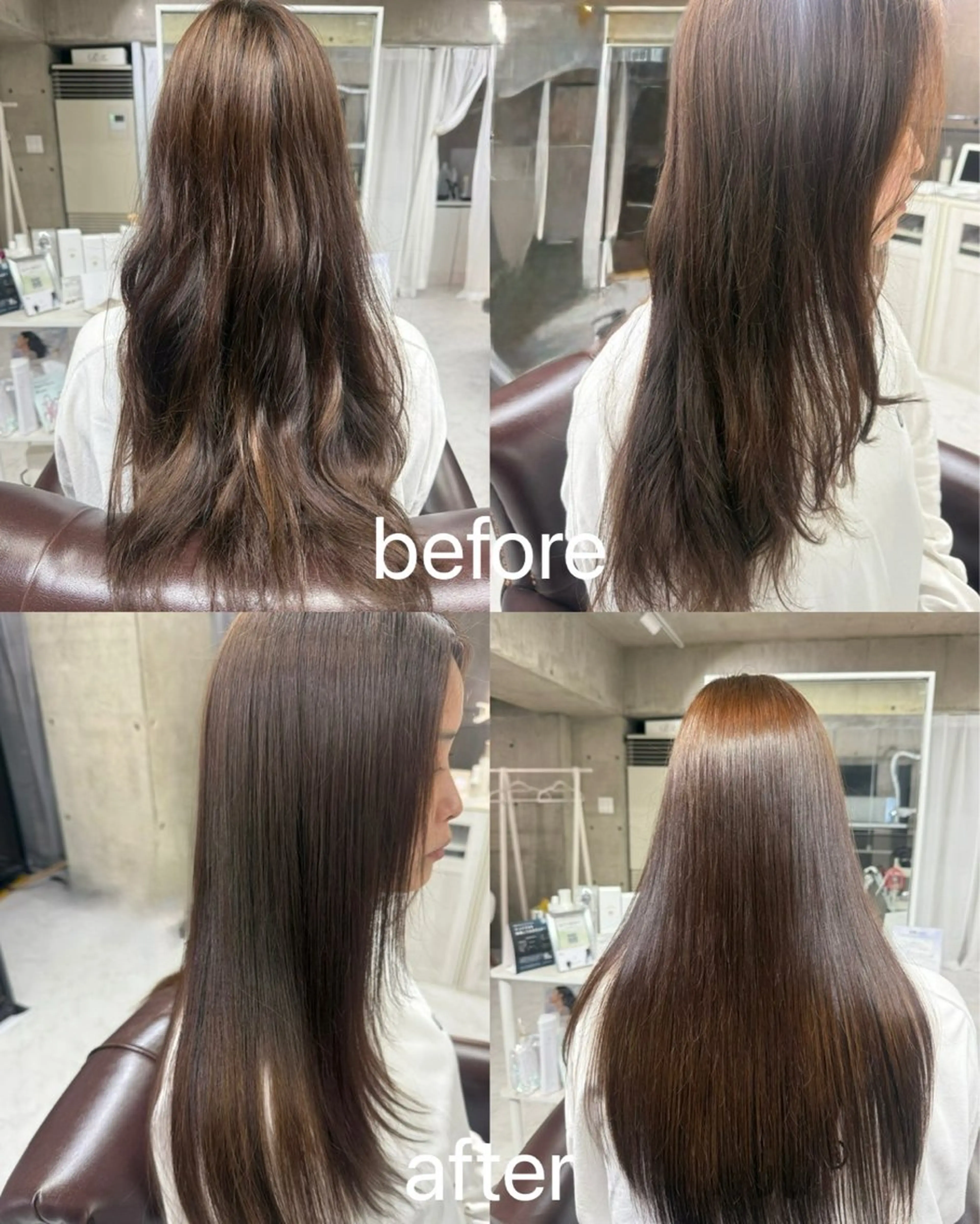 【fee体験】美髪矯正+カット+ 髪質改善トリートメント　19000円の写真