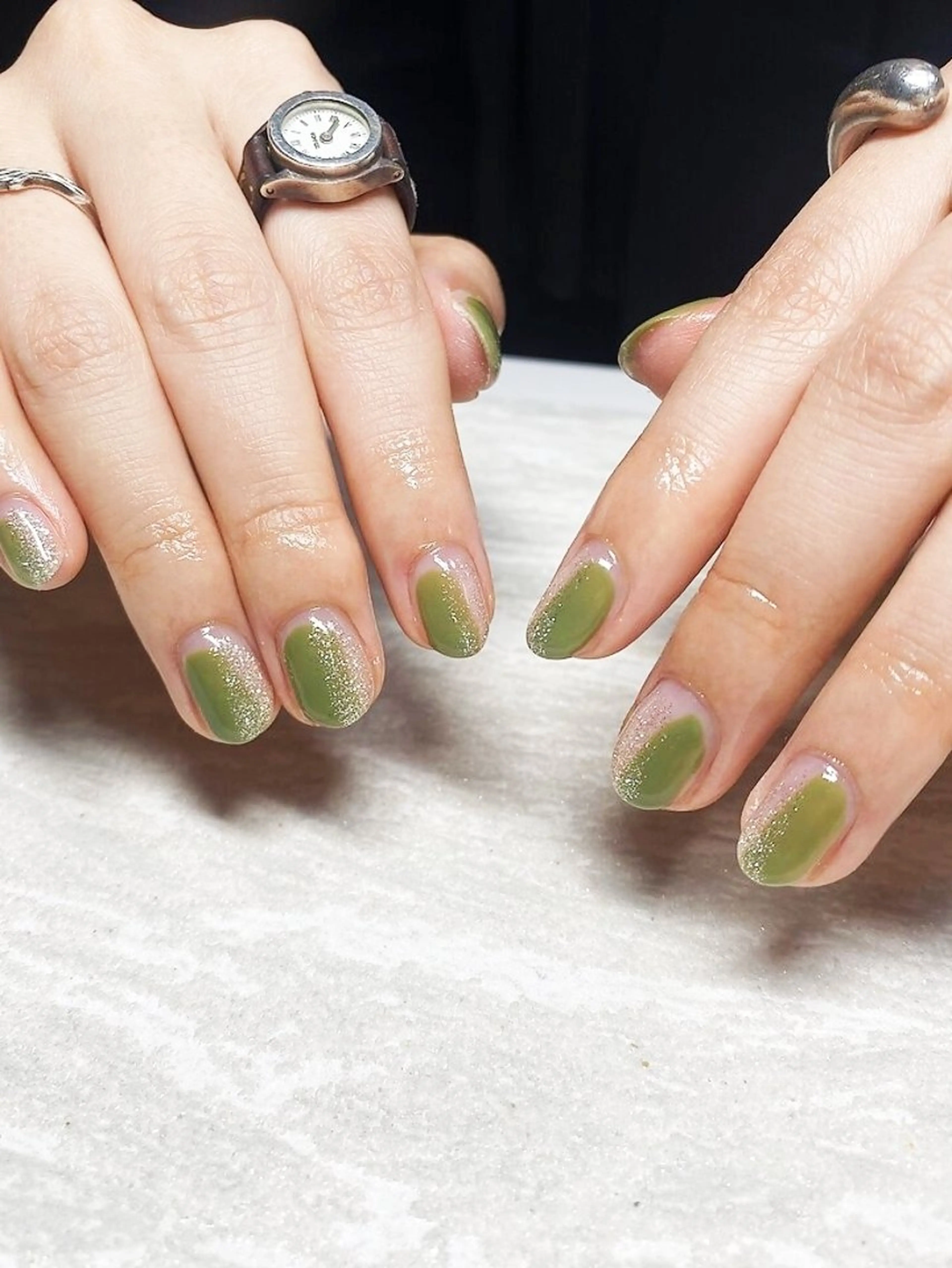 ネイル ニュアンスネイル ハンドネイル JULIE NAILのネイルデザイン