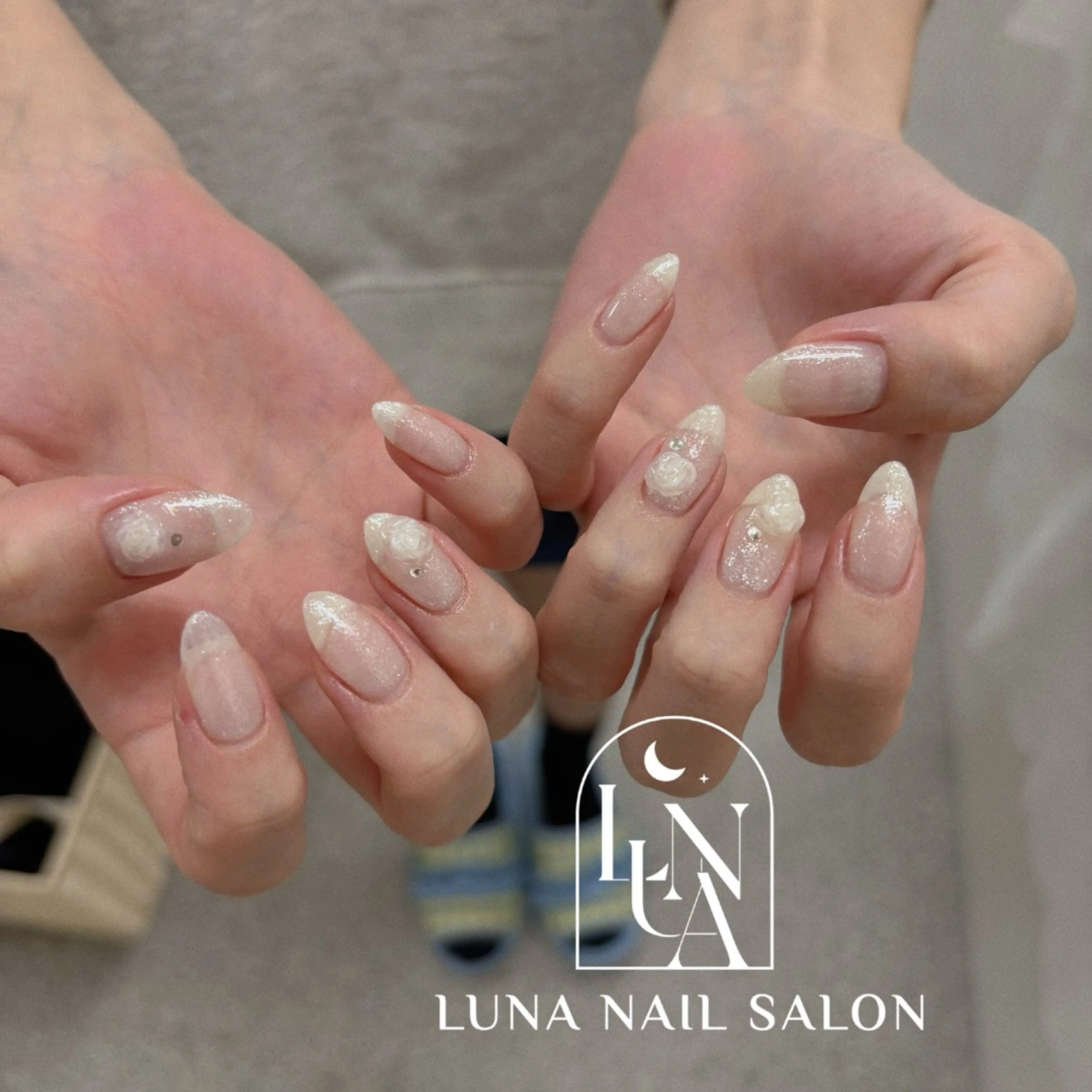ネイル ハンドネイル ハンドケア LUNA Nail salon💕のネイルデザイン
