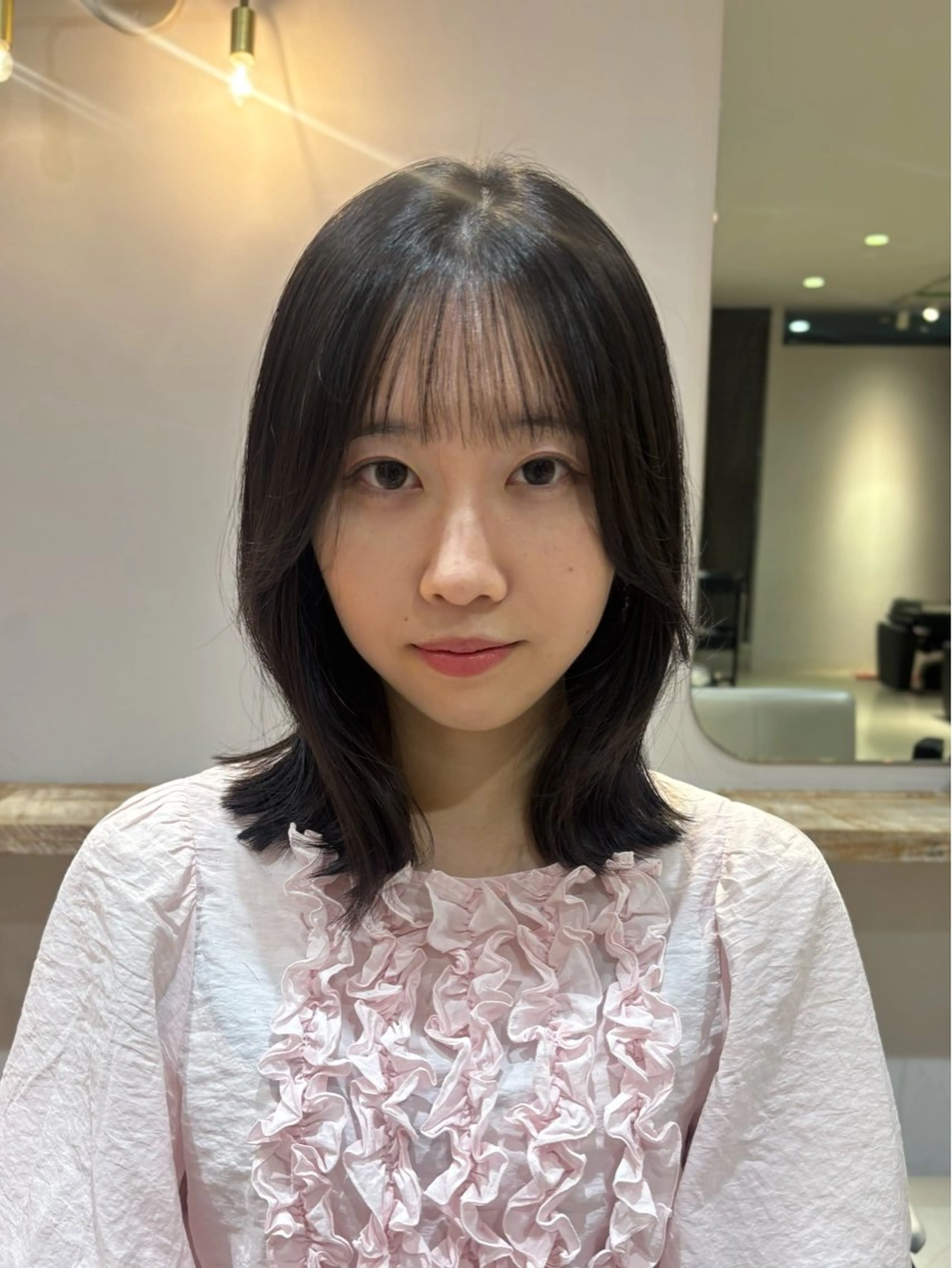 ミディアム 山辺成美 /モデルさん募集のヘアスタイル