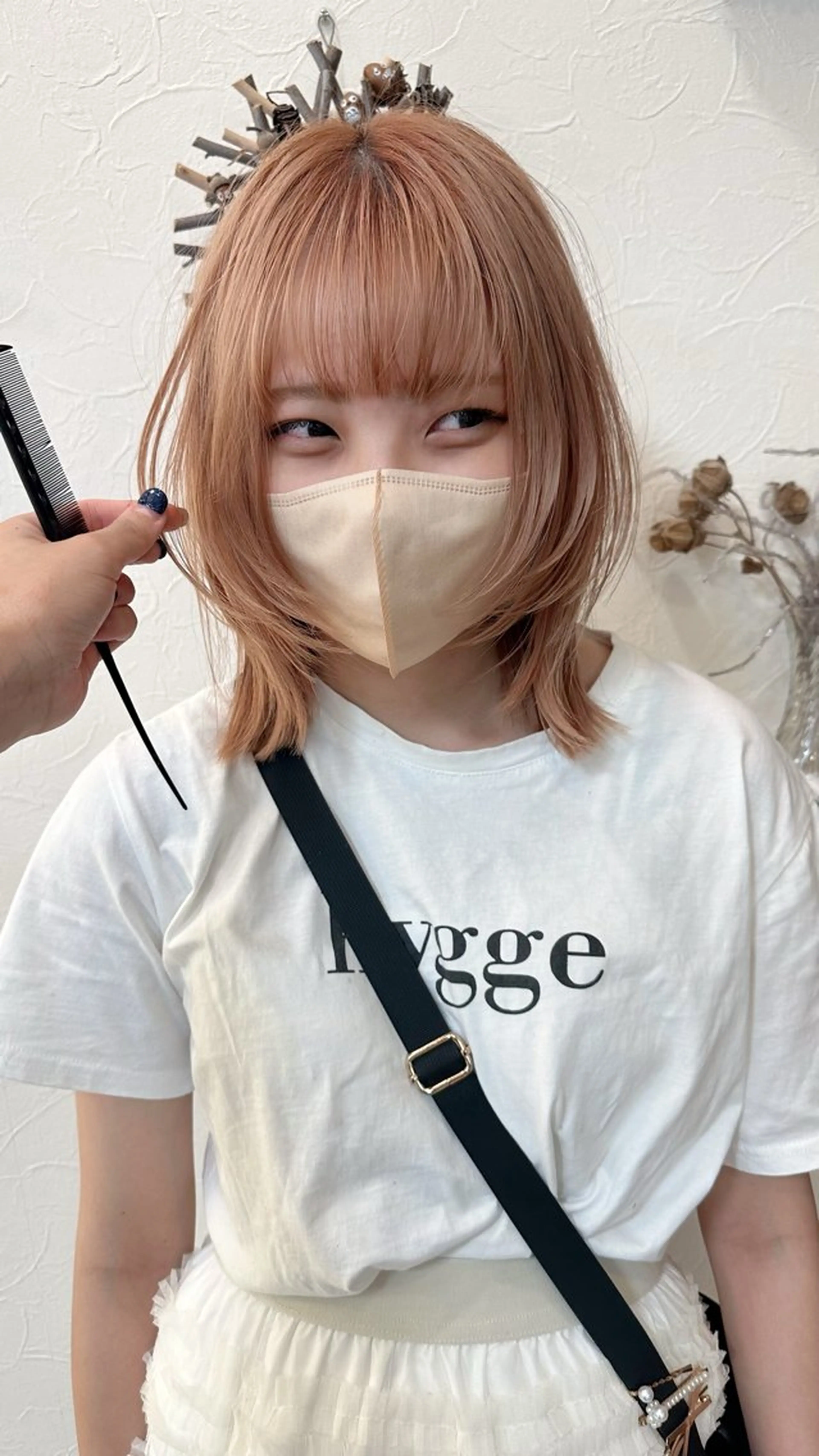 ミディアム 顔周りカット レイヤーカット アスナ /本日空きあり◎のヘアスタイル