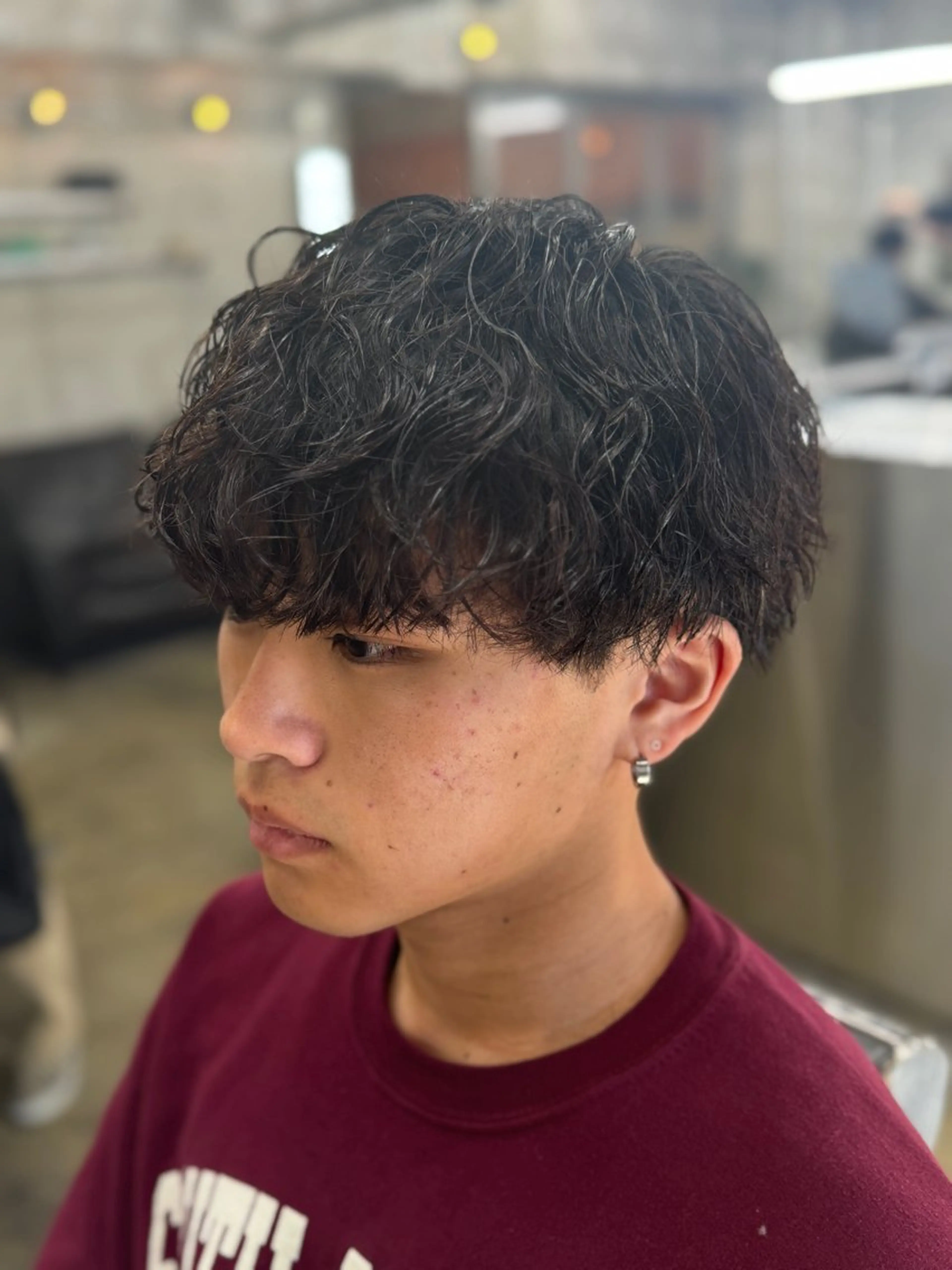 ショート カラー パーマ ヘアアレンジ メンズ メンズ特化酒井翔太 /メンズカット/名駅のヘアスタイル