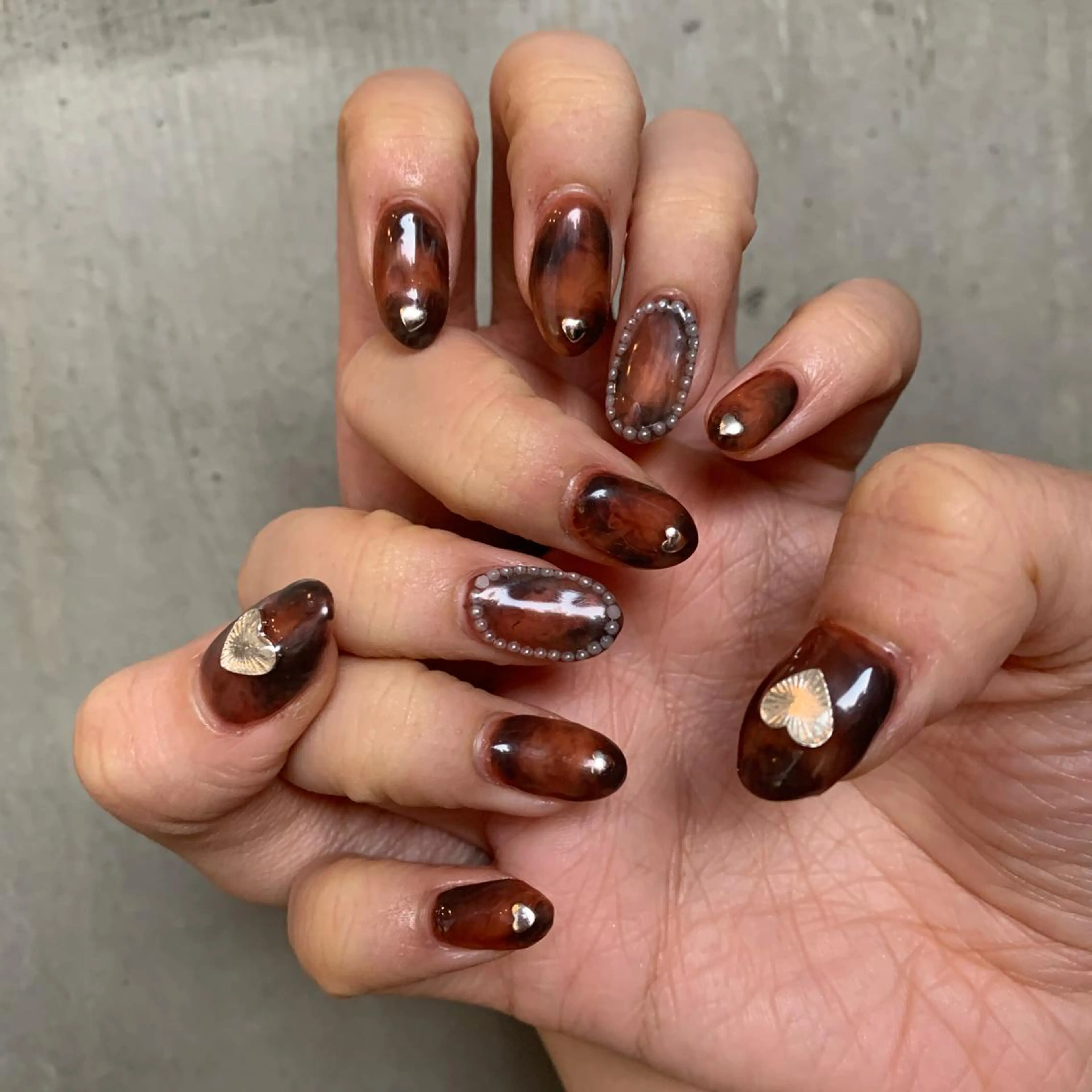 ネイル AOI✩⡱ y2kネイルのネイルデザイン