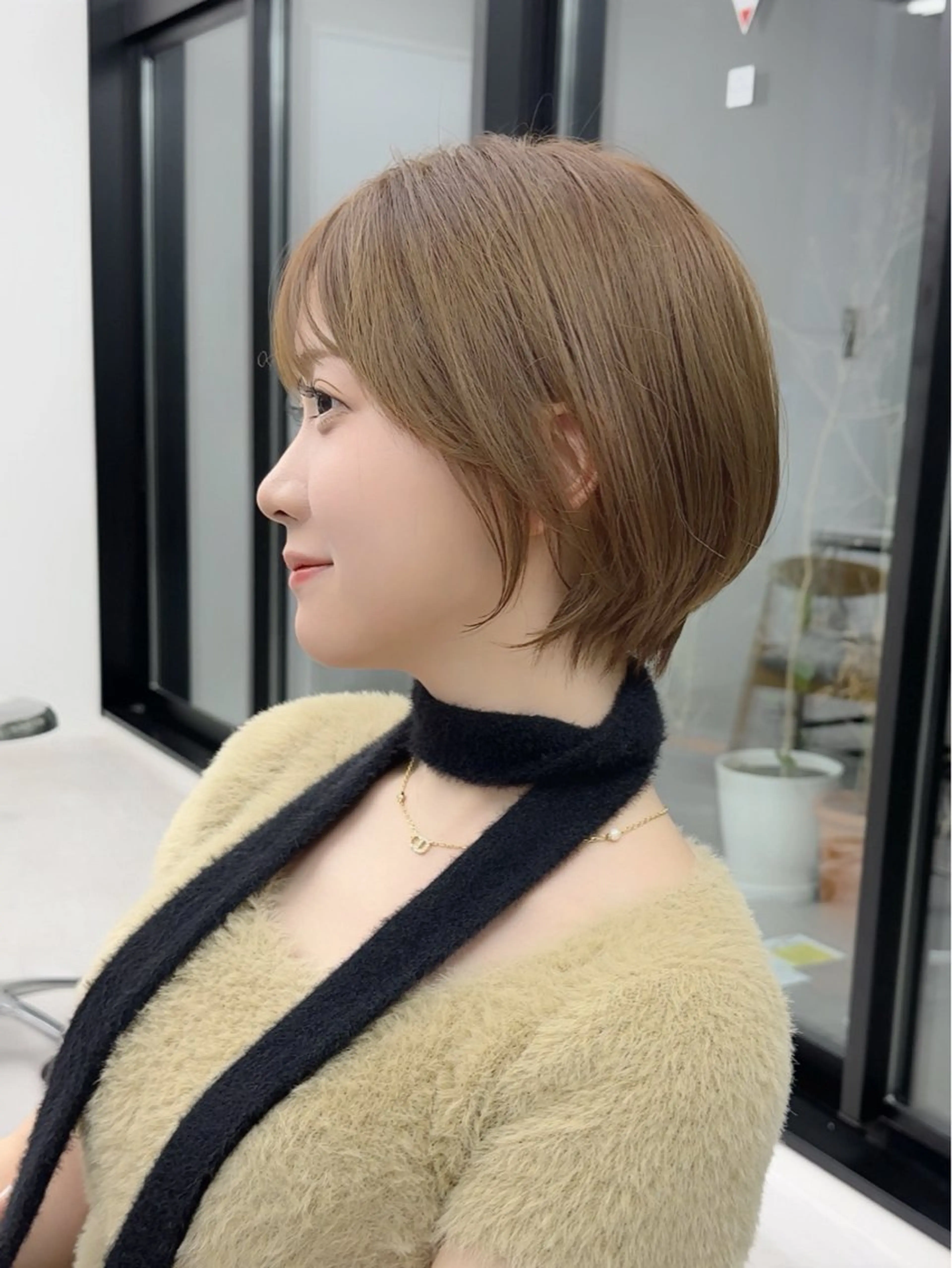 ショート ショートヘア その他 あゆ/縮毛 矯正/透明感カラーのヘアスタイル