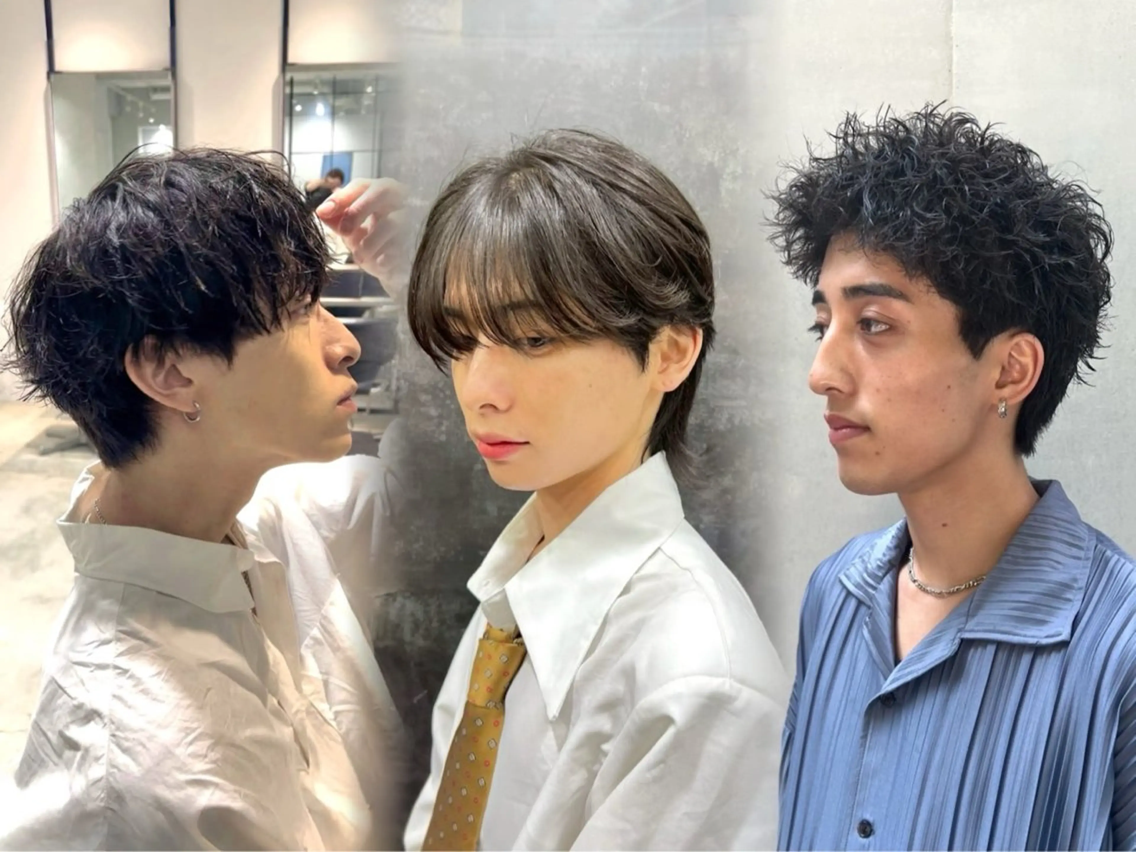 パーマ メンズ カット パーマ トリートメント メンズカット松戸/韓 国/メンズパーマ航太のヘアスタイル