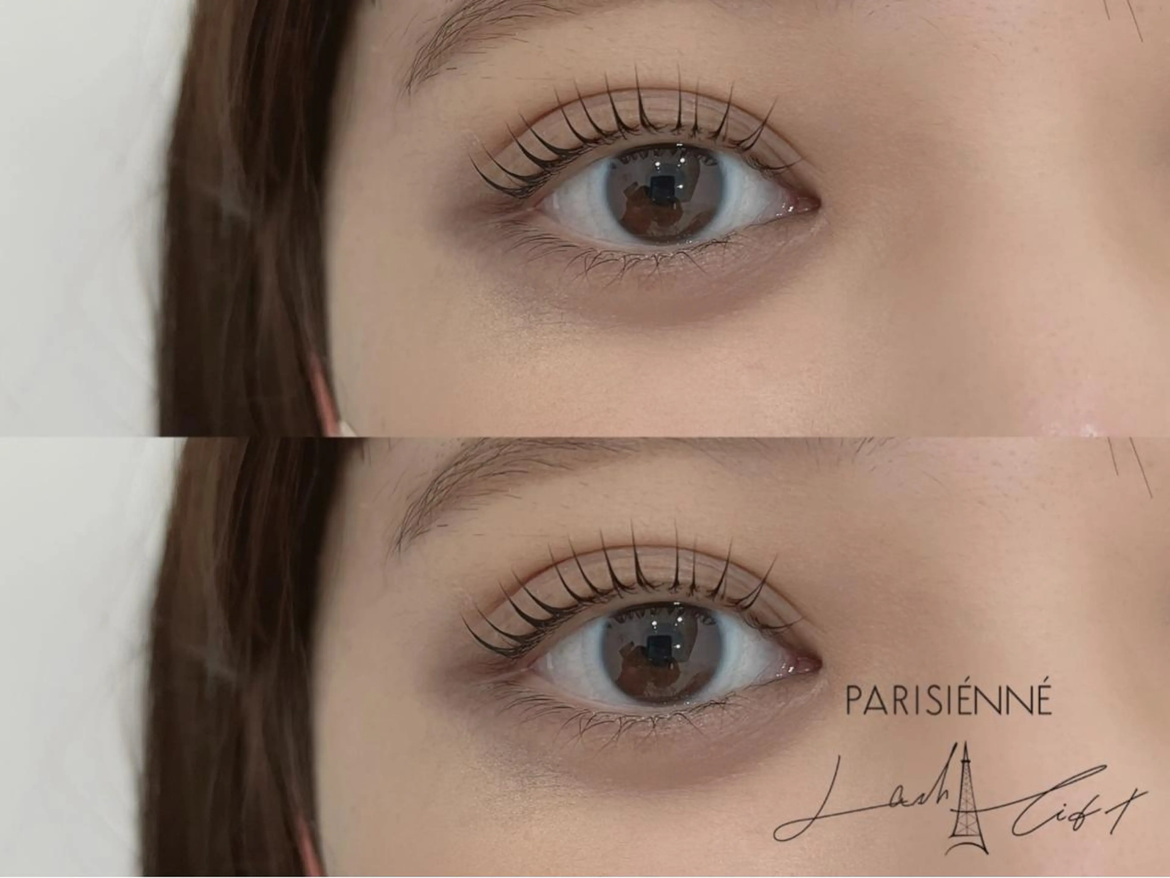 マツエク・マツパ パリジェンヌラッシュリフト MAQUM𖤐 Satsumiのマツエク・マツパデザイン