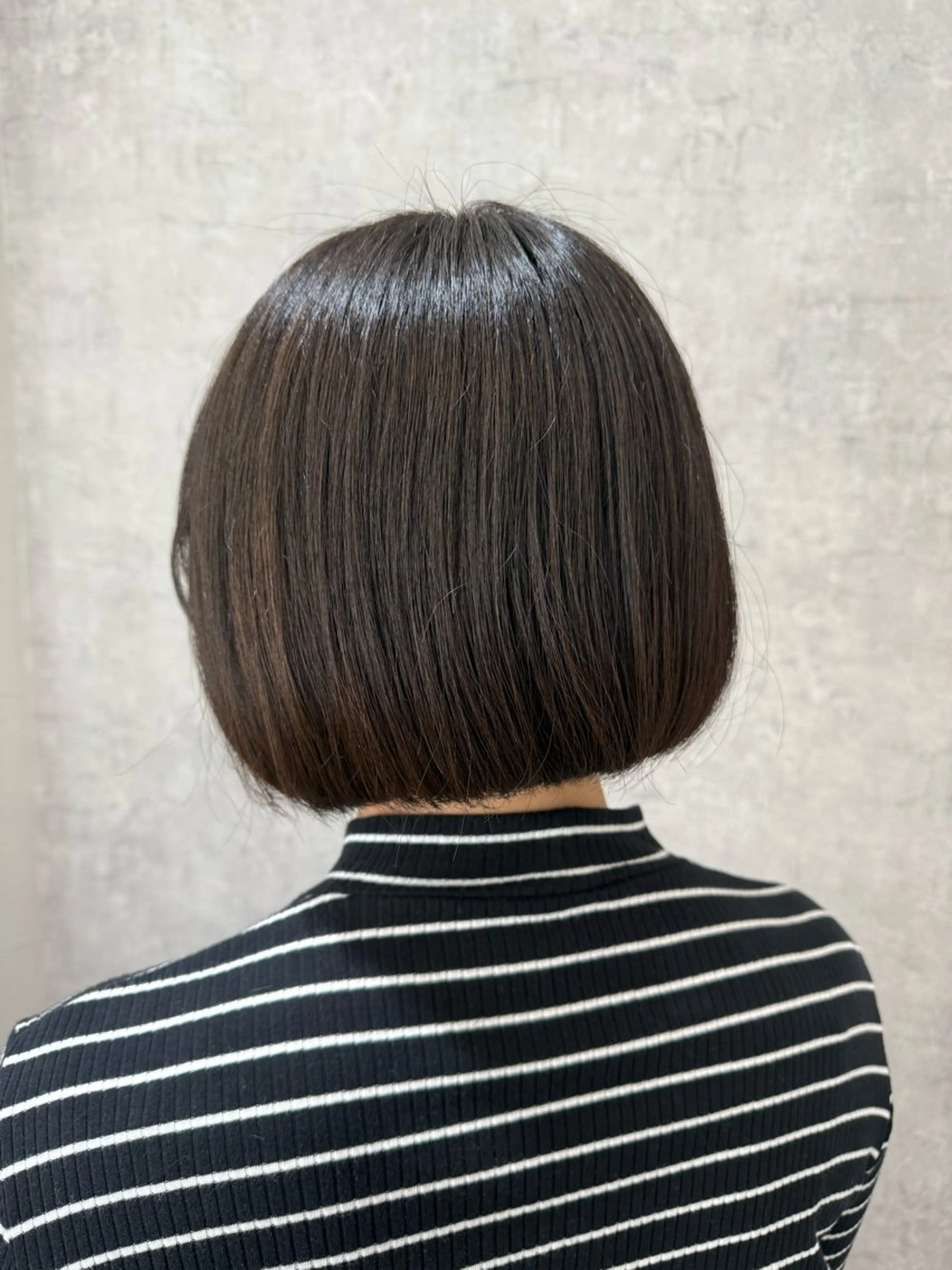 ショート ボブ カット レイヤー/コテパーマ 松本　希愛のヘアスタイル