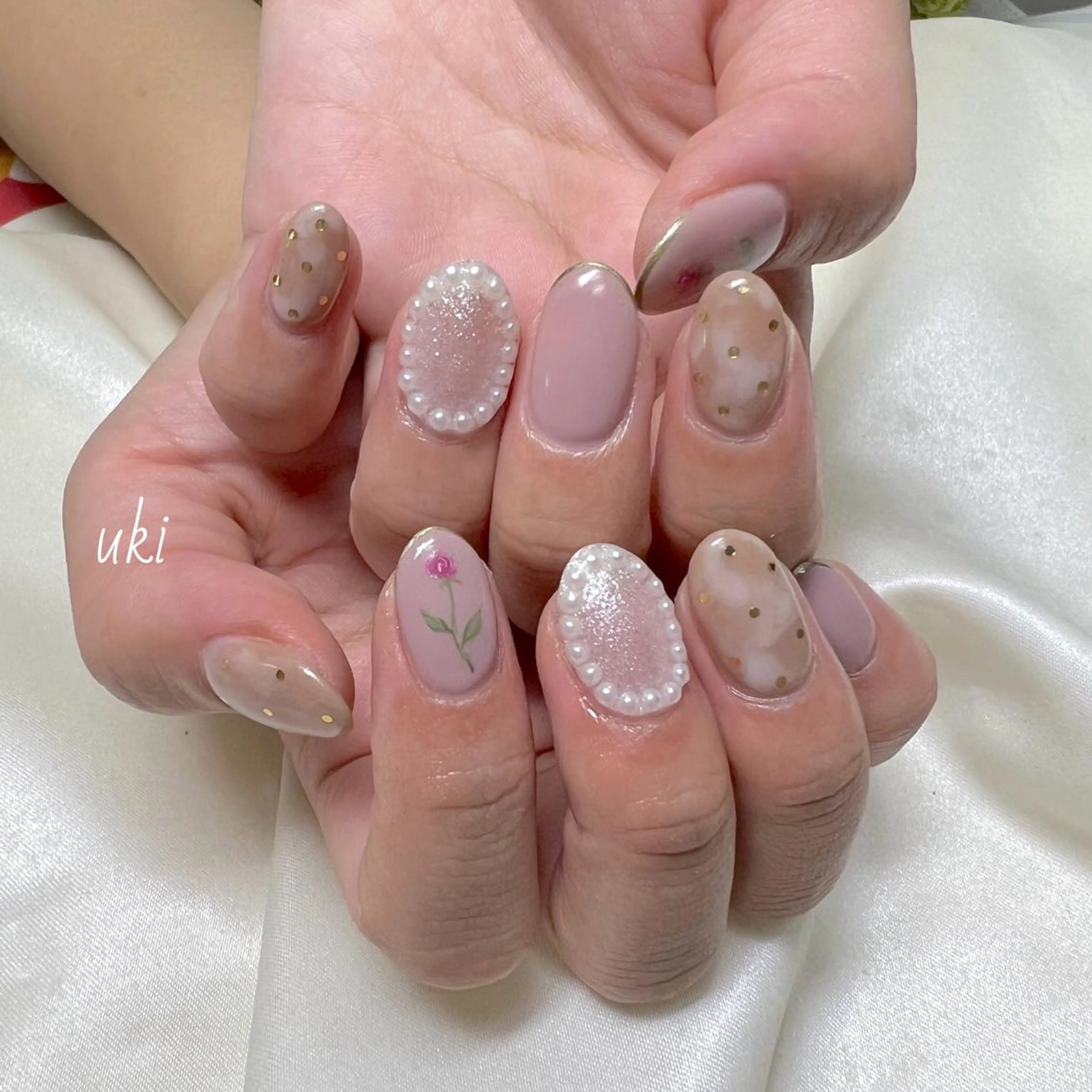 ネイル ハンドネイル Ameri nail /UKIのネイルデザイン
