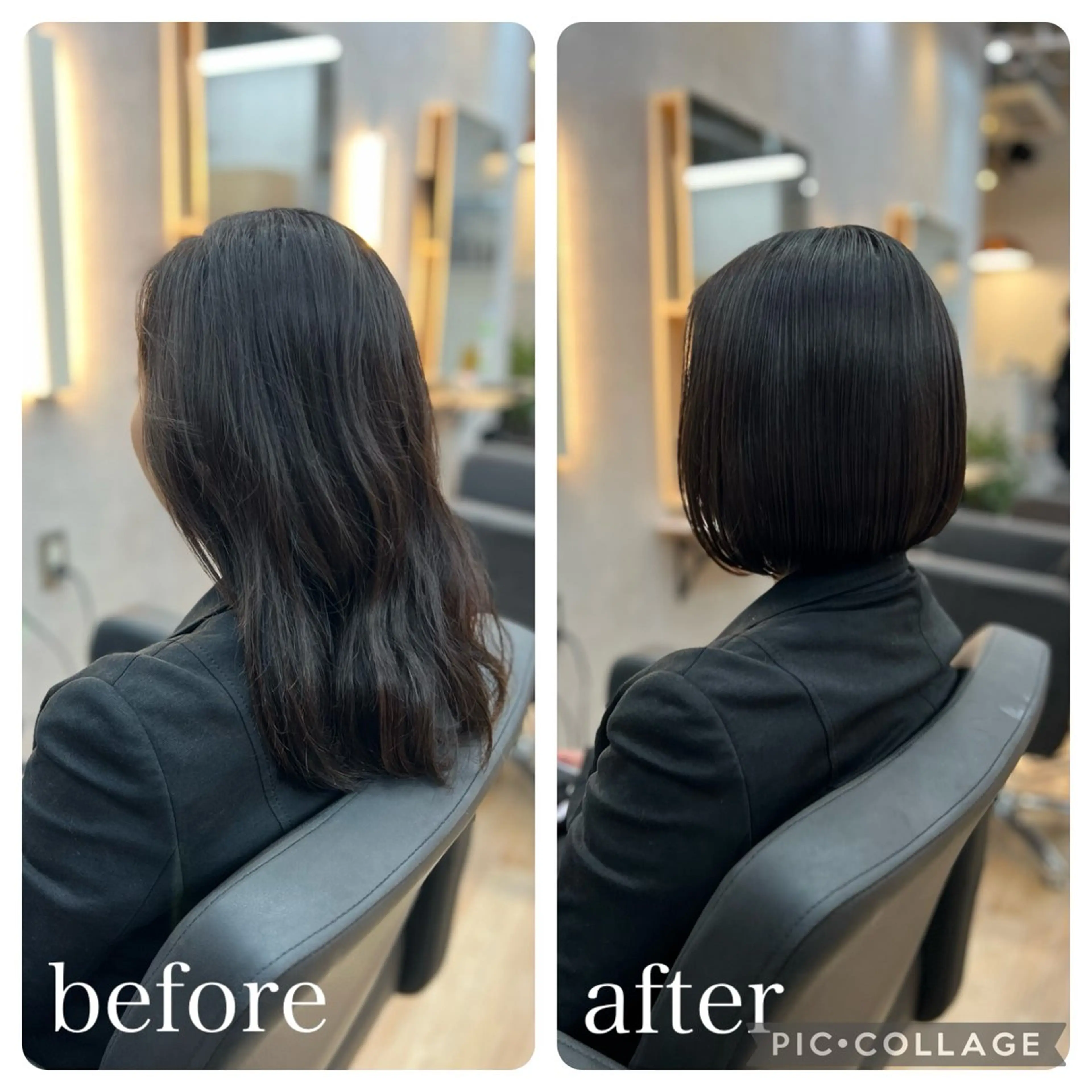 ミディアム ボブ Aguhair milo森山知幸のヘアスタイル