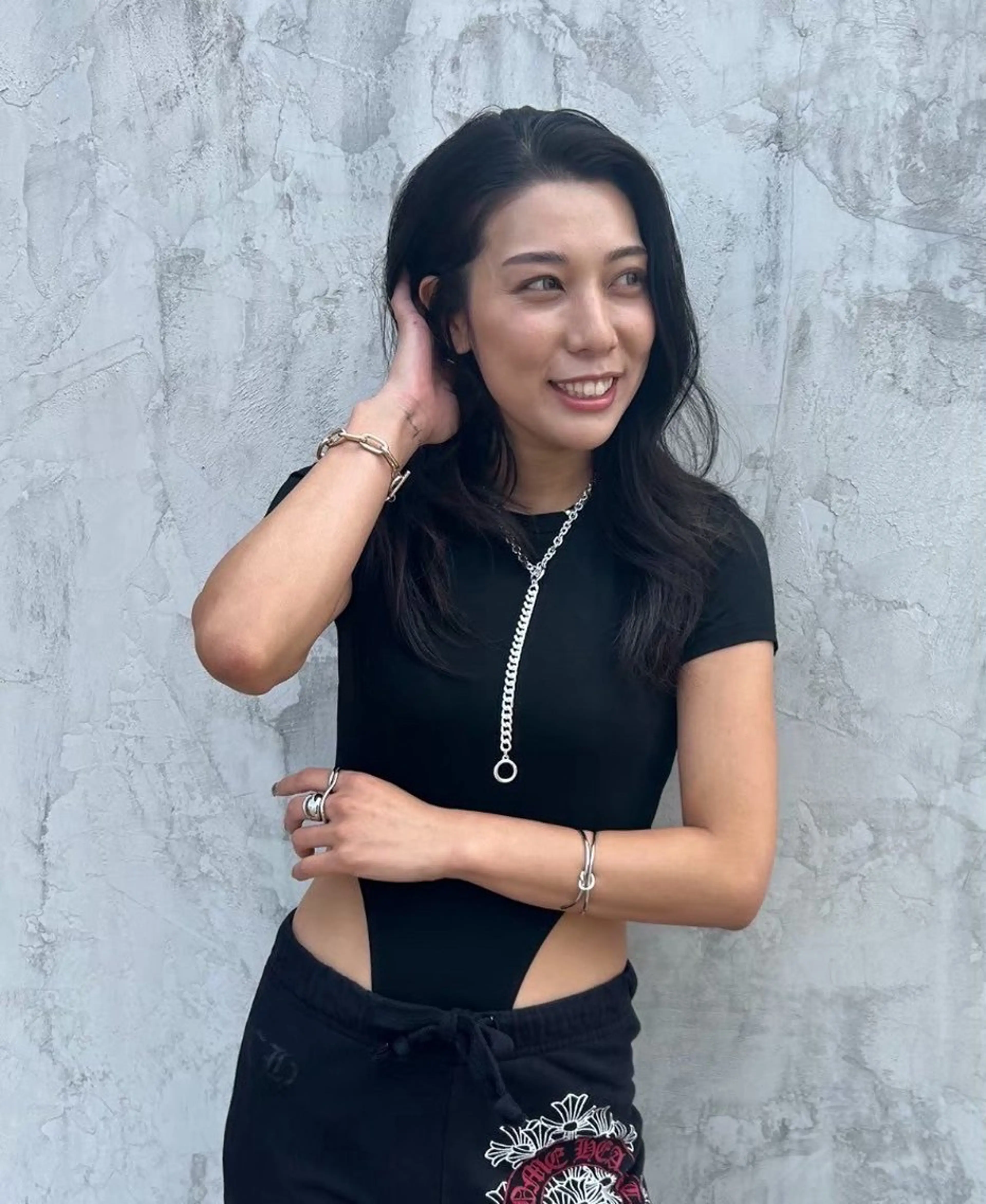 ロング 伶風/ボブ/ ハッシュカットのヘアスタイル