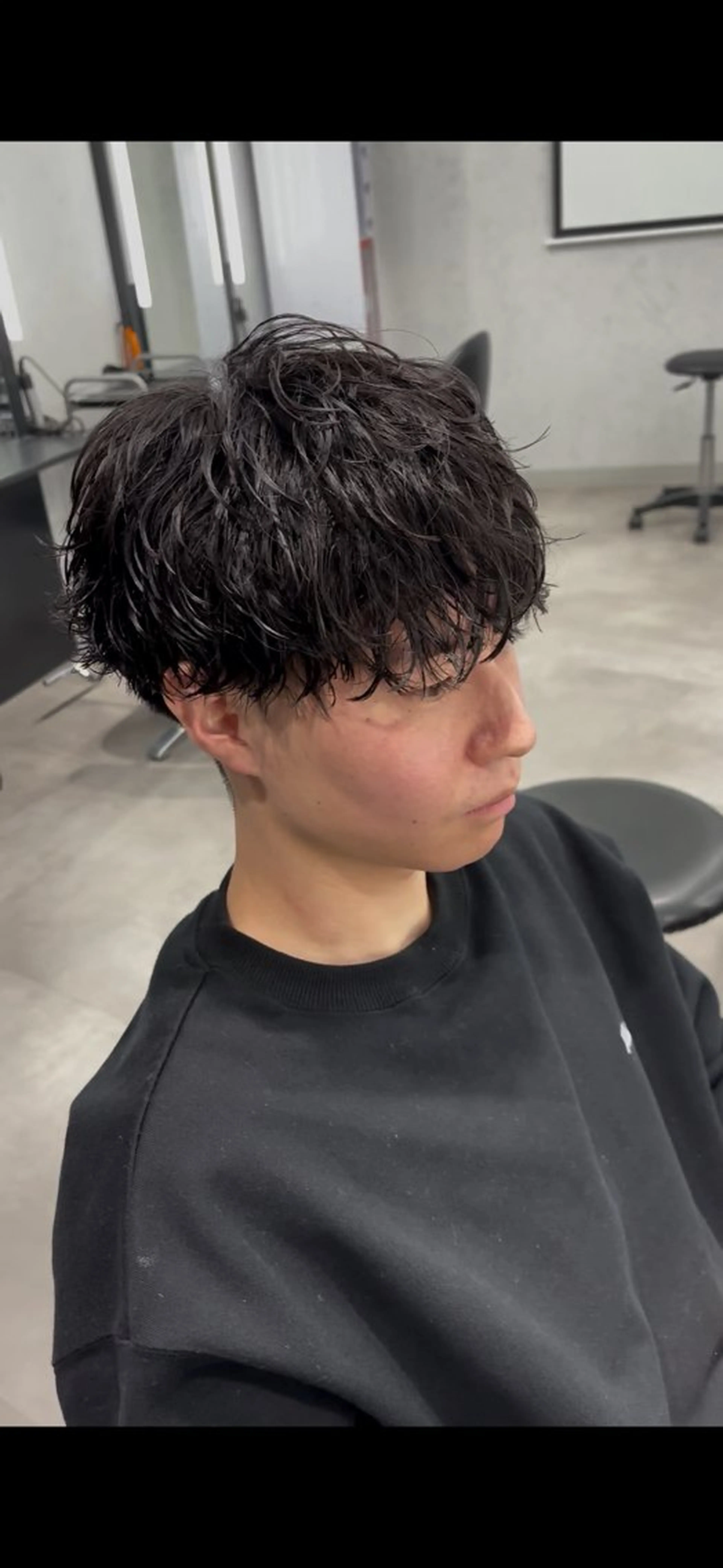 メンズ メンズパーマ 斎藤 光のヘアスタイル
