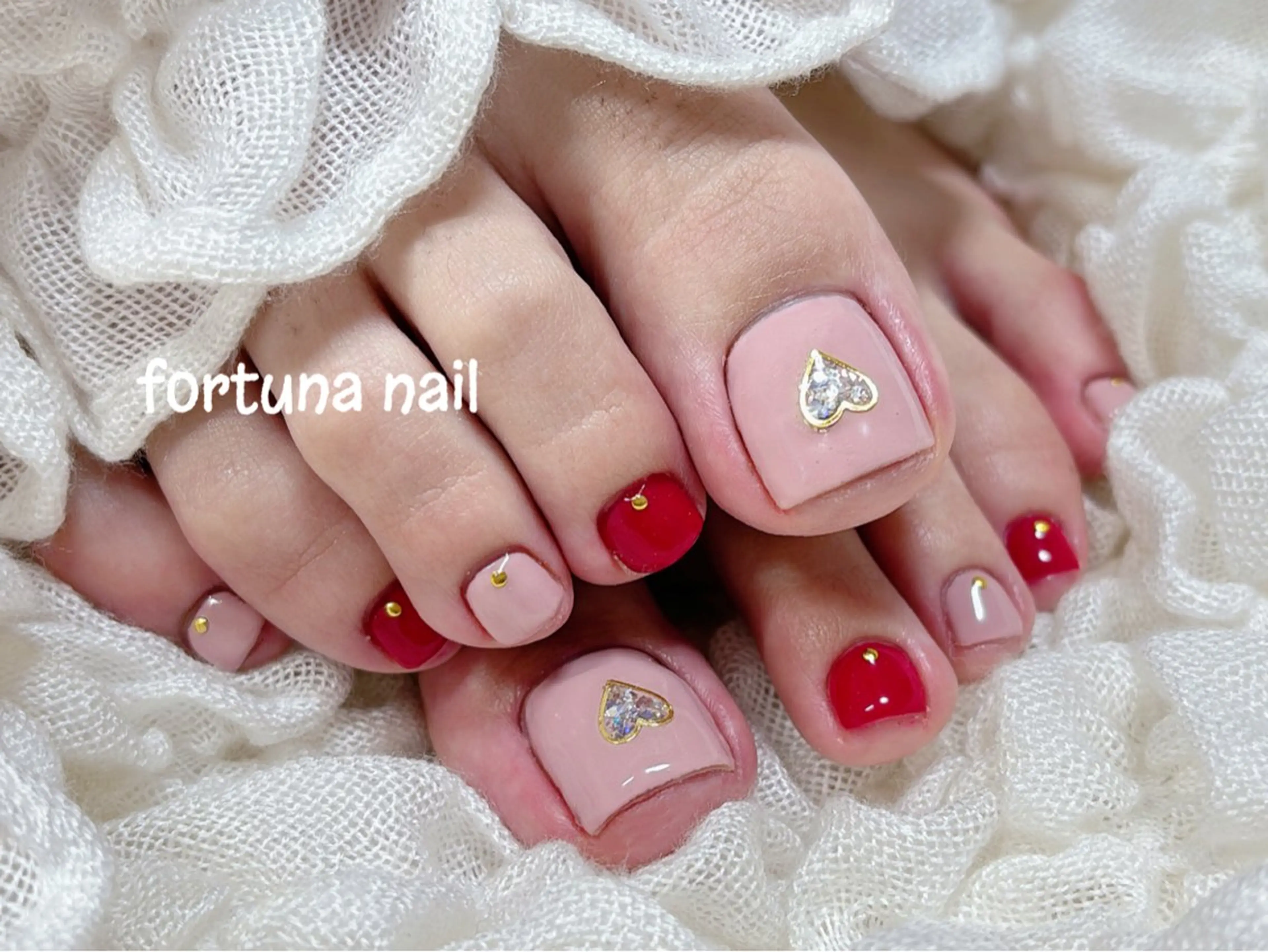 ネイル フットネイル Nail •Head スパFortunaのネイルデザイン